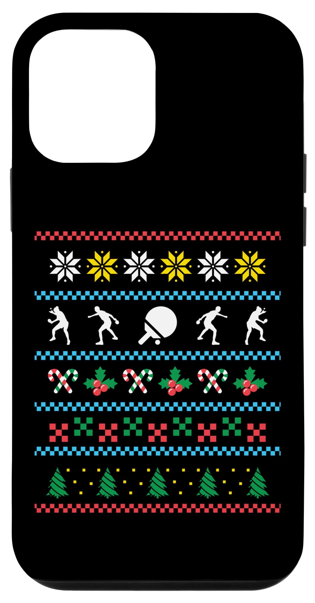 iPhone 12 mini Sport X-Mas クリスマステーブルテニス スマホケース