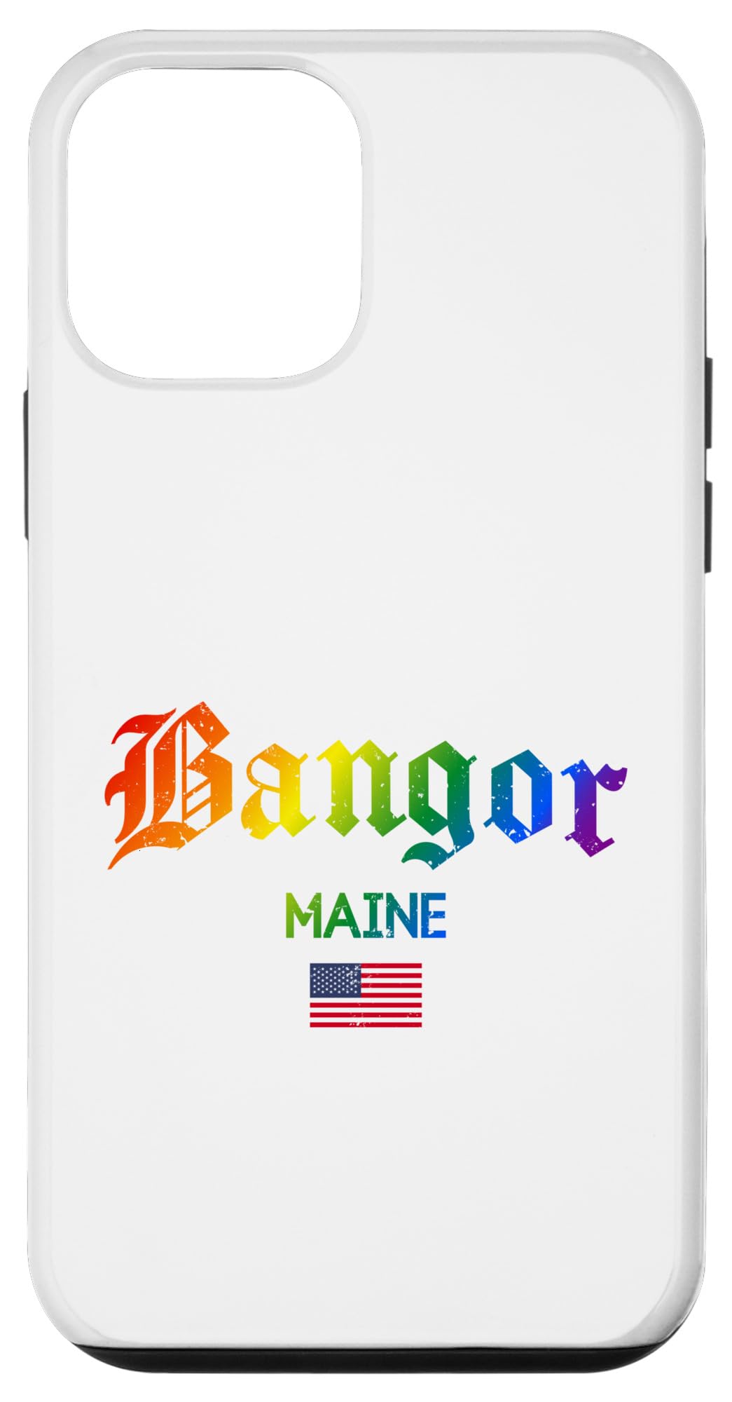iPhone 12 mini Bangor Maine Vintage LGBTQAI+ Gothic スマホケース