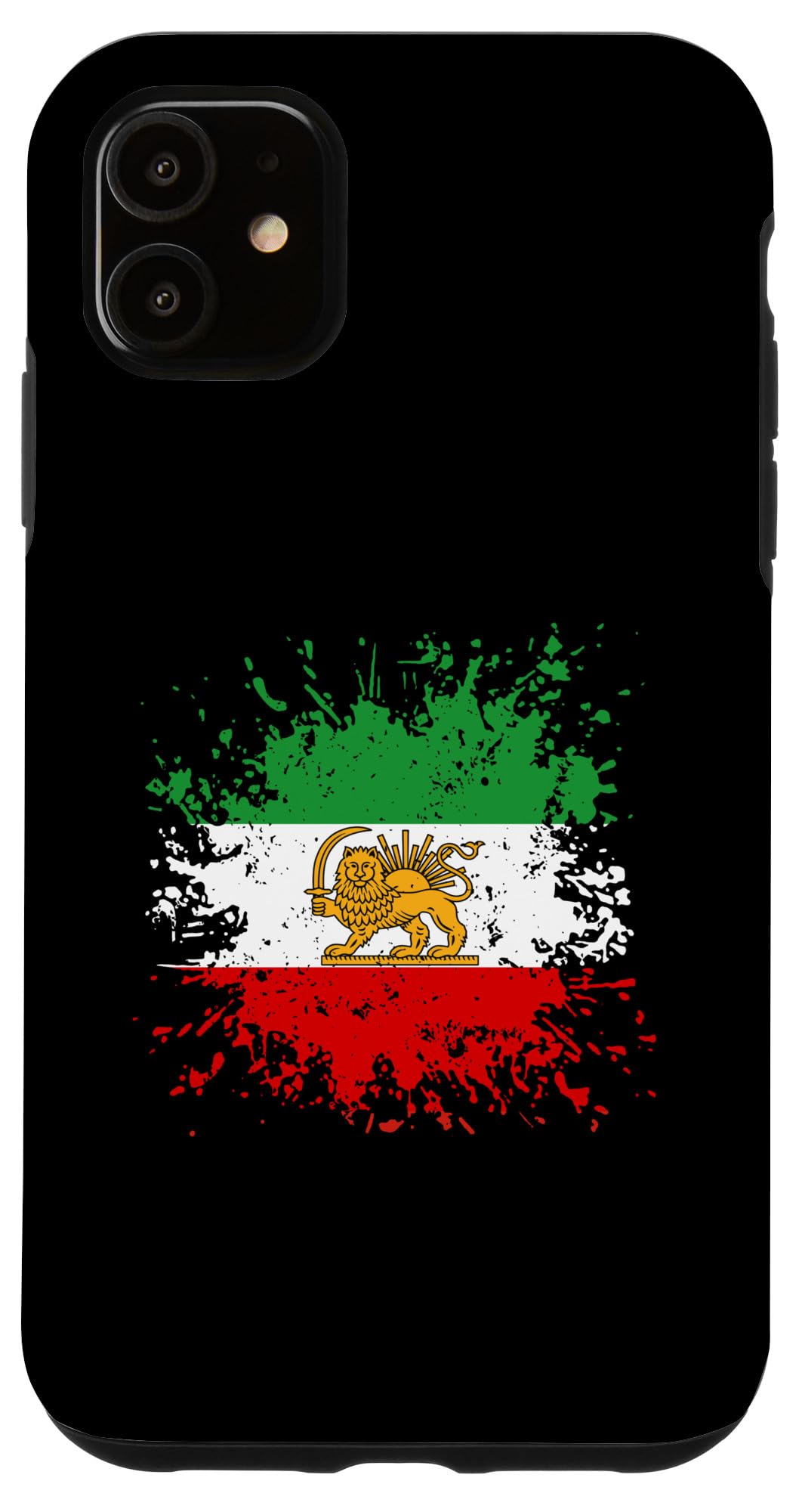 iPhone 11 イラン ライオン 太陽旗 イラン ペルシャ イラン国旗 スマホケース