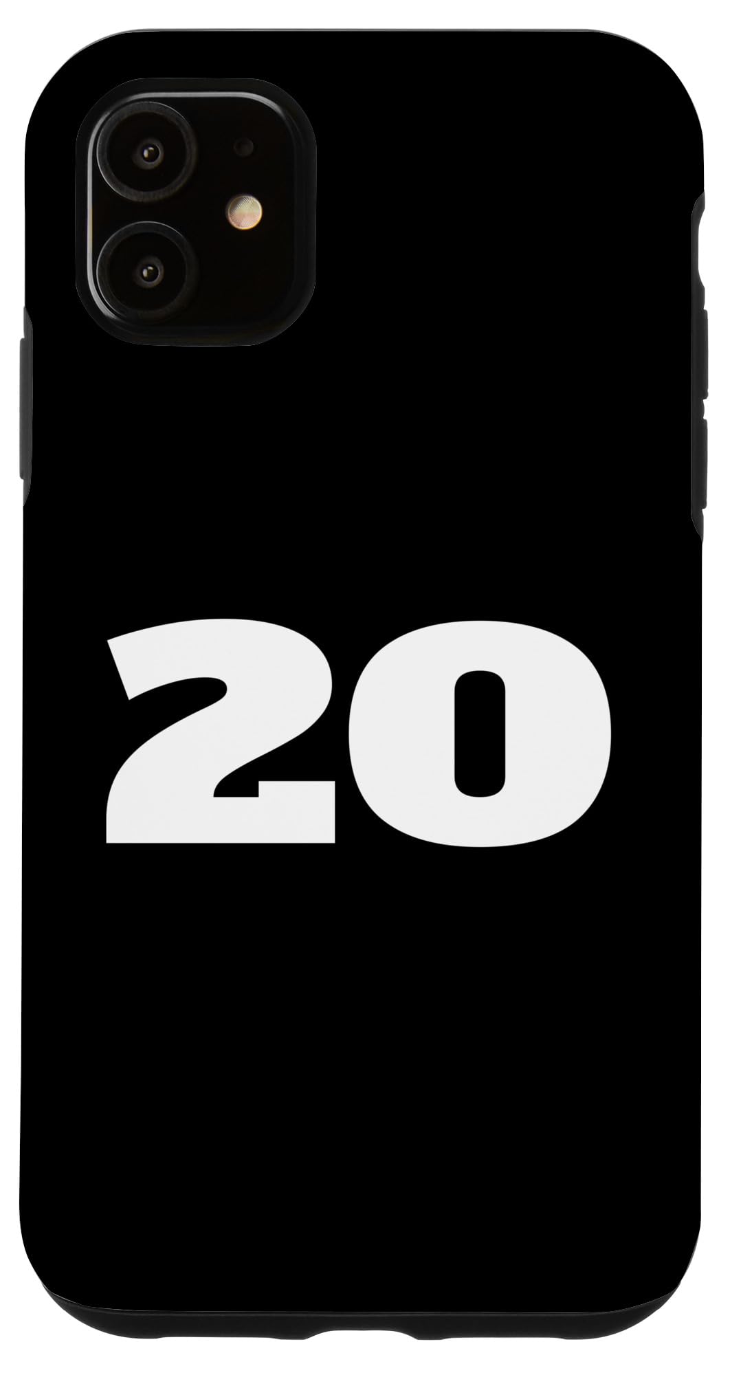 iPhone 11 ナンバー20 Twenty Sports Team フロントプリント お揃い 誕生日 スマホケース