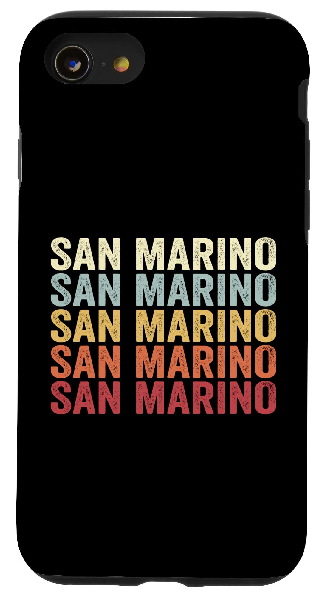 iPhone SE (2020) / 7 / 8 San Marino California San Marino CA Retro Vintage Text スマホケース