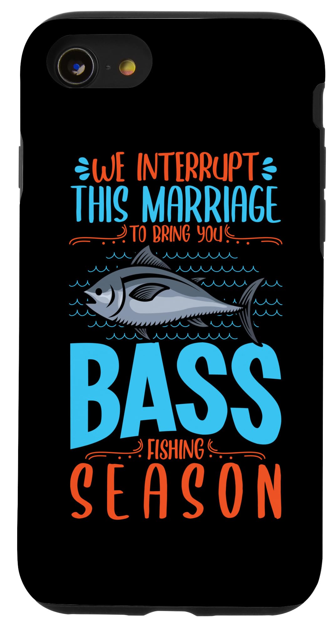 iPhone SE (2020) / 7 / 8 Bring You Bass Fishing Season - フィッシングアングラー スマホケース