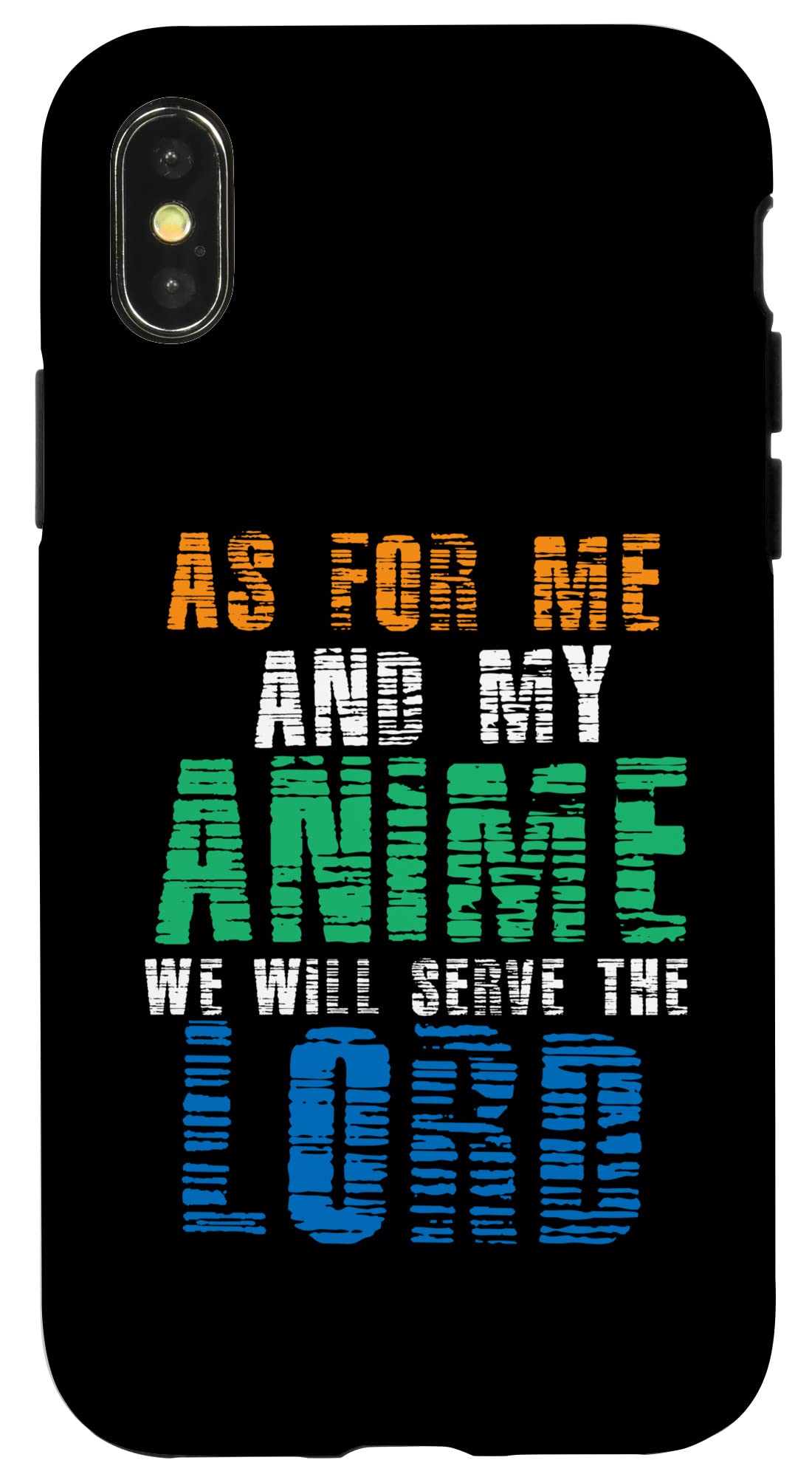 iPhone X/XS As for me and my anime - コスプレ アニメ スマホケース