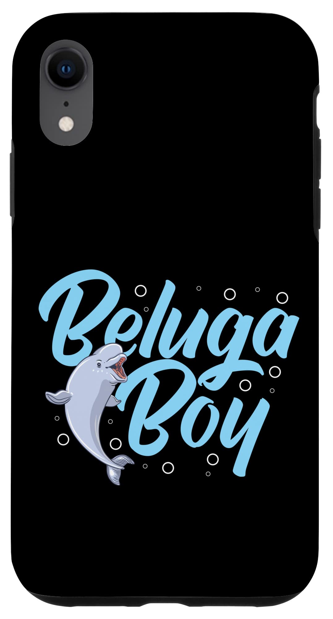 iPhone XR Beluga Boy Cetacean Beluga クジラ スマホケース