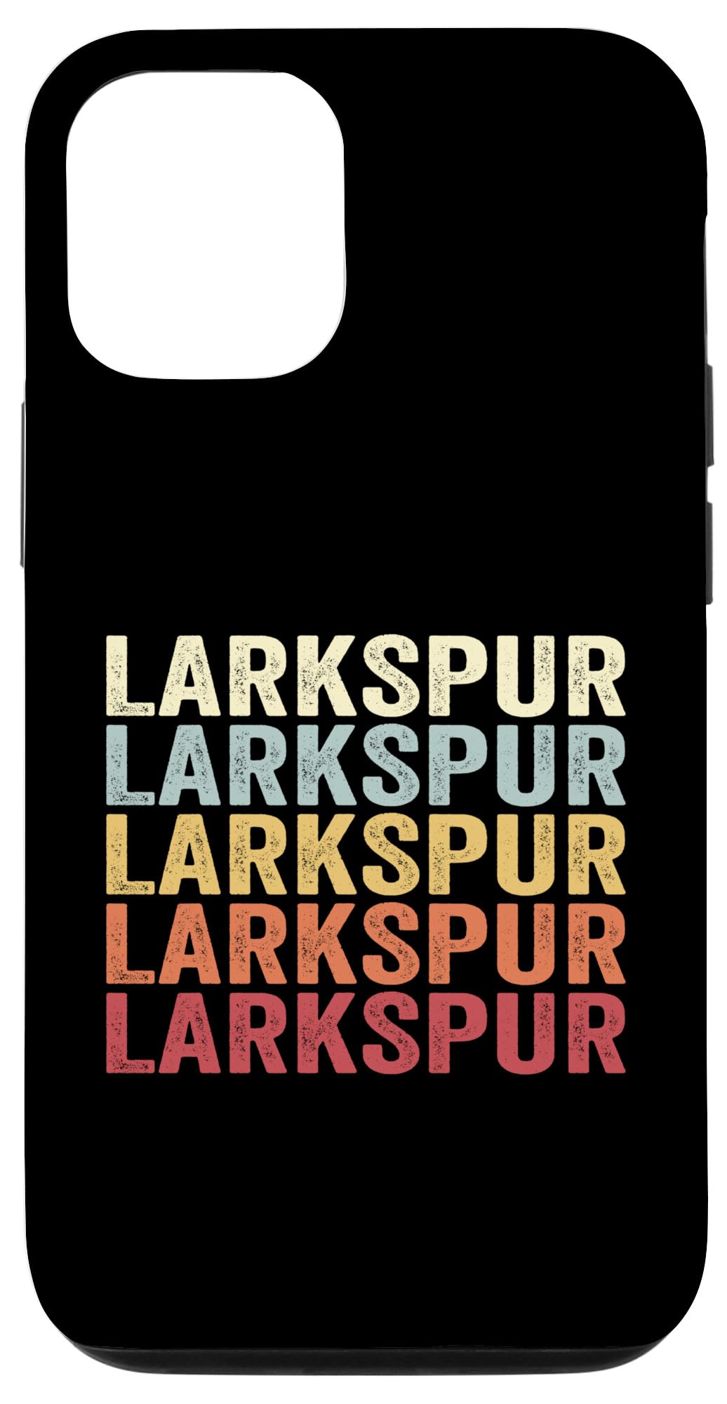 iPhone 14 Larkspur California Larkspur CA Retro Vintage Text スマホケース