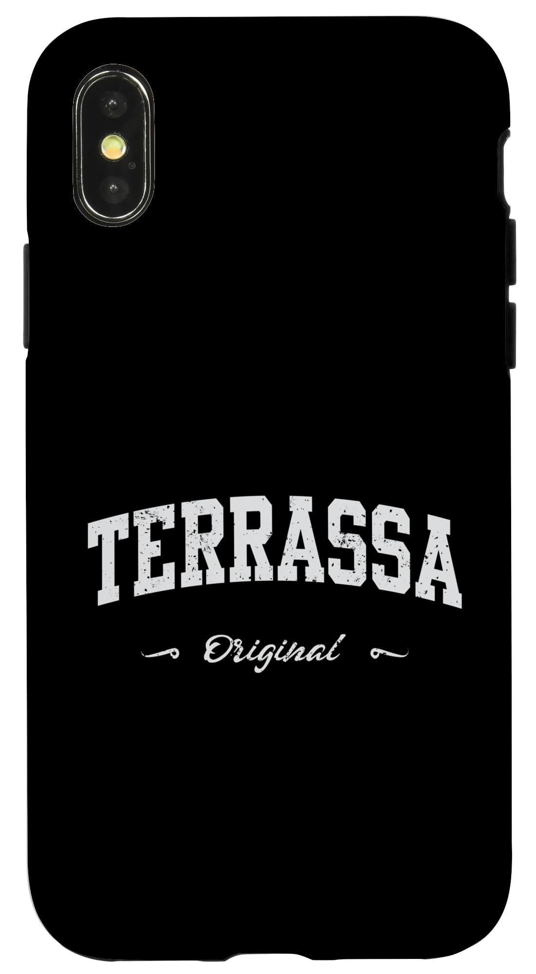 iPhone X/XS テラサ スペイン スポーツ LGBTQAI+ お土産 スマホケース
