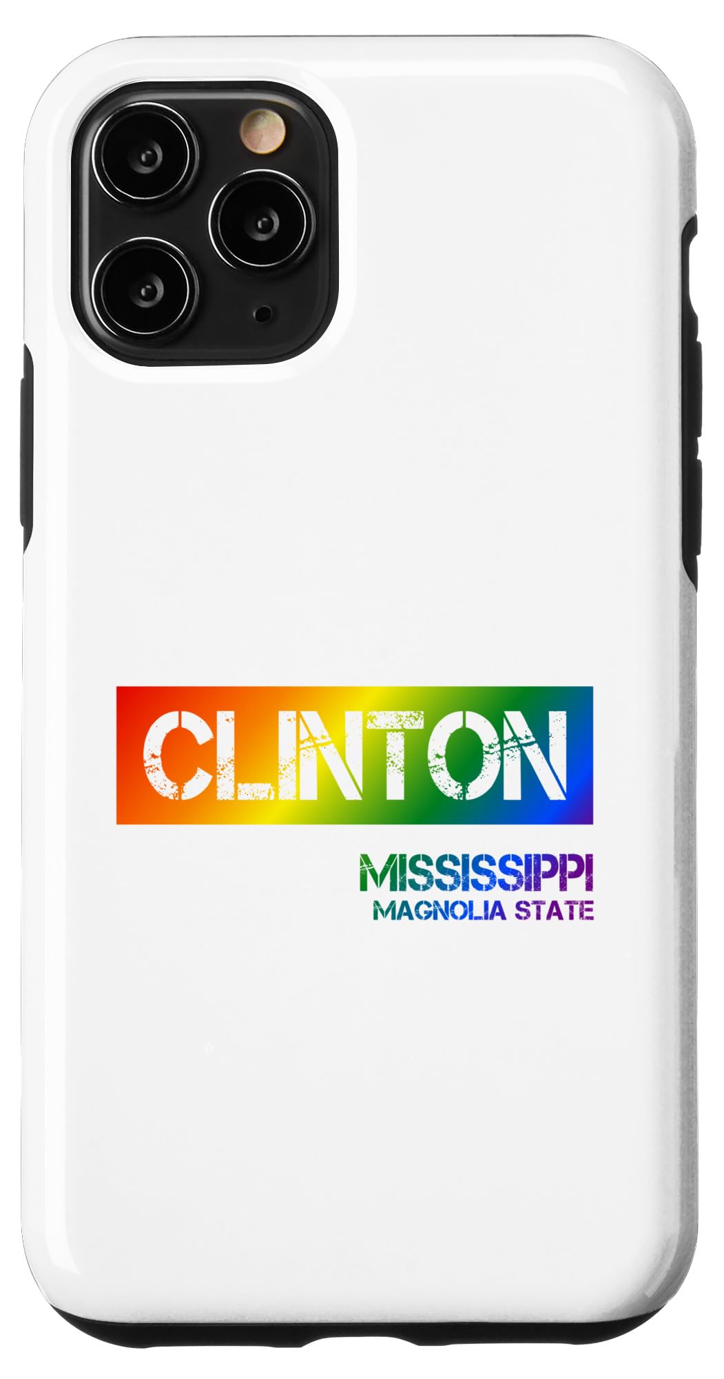 iPhone 11 Pro Clinton Design College Mississippi スマホケース｜WES STORE