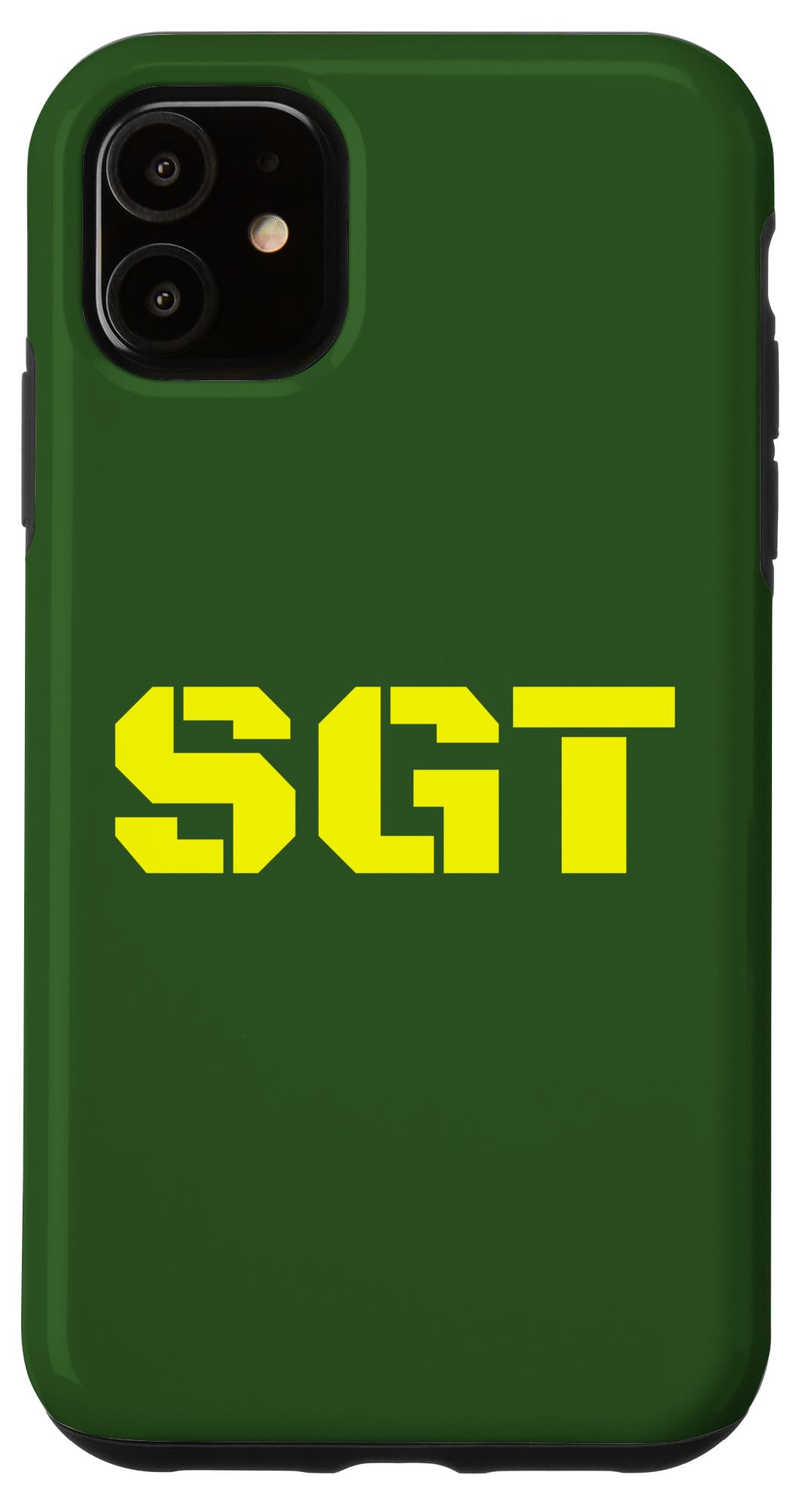 iPhone 11 SGT 軍曹 軍隊 軍隊 バックプリント 後ろ スマホケース
