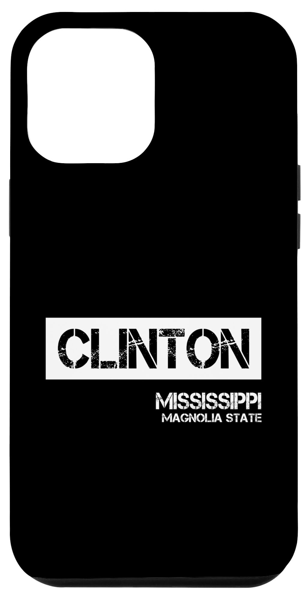 iPhone 14 Pro Max Clinton Design College Mississippi スマホケース｜WES STORE