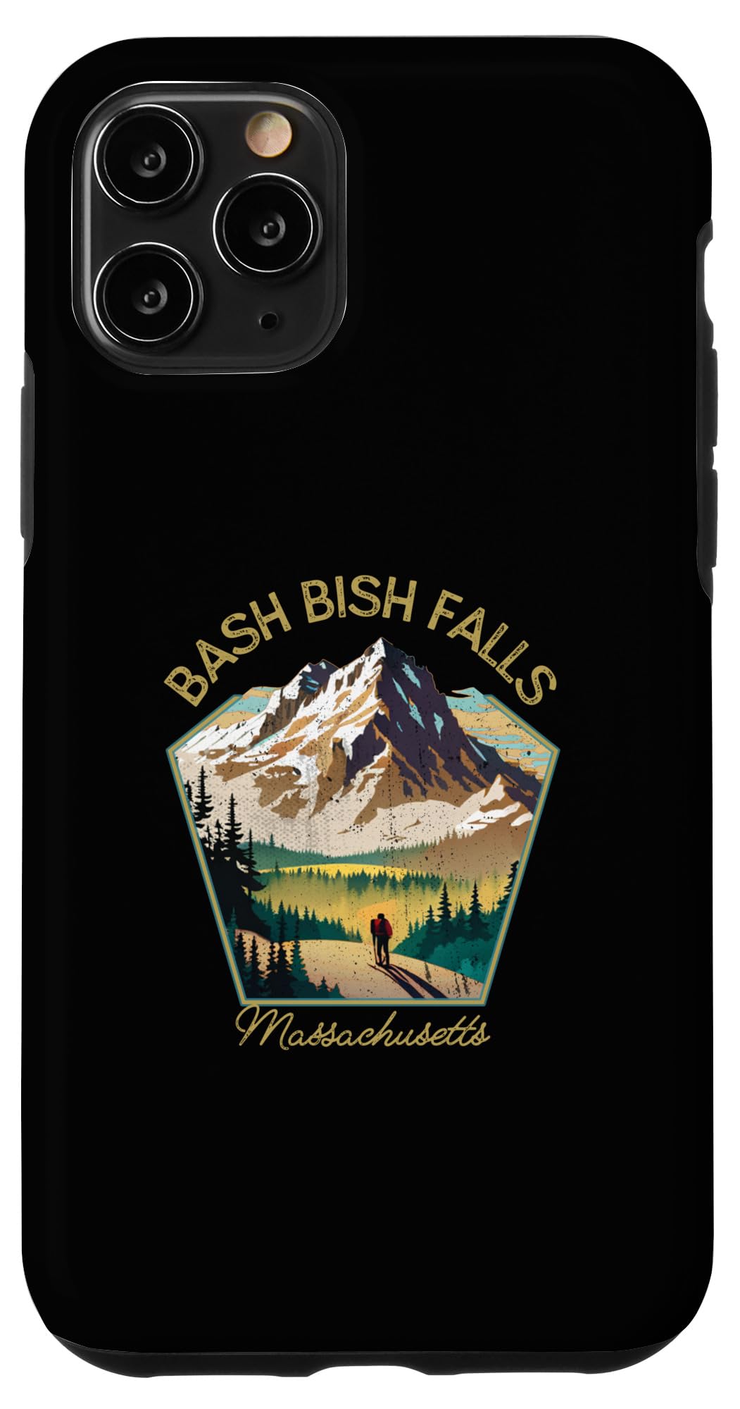 iPhone 11 Pro Bash Bish Falls レトロウェア - Bash Bish Falls お土産 スマホケース