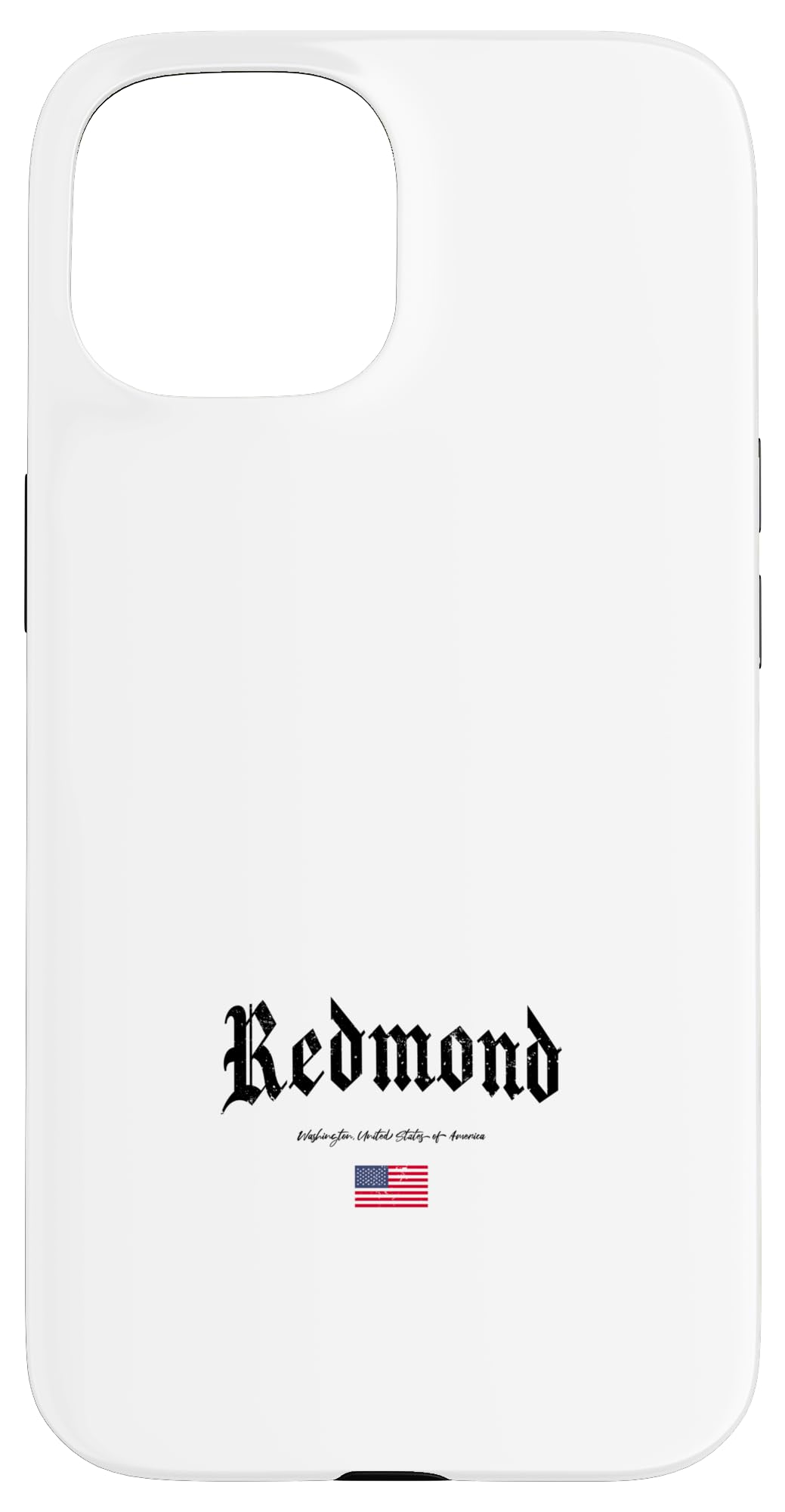 iPhone 15 Redmond Gothic Design スマホケース｜WES STORE