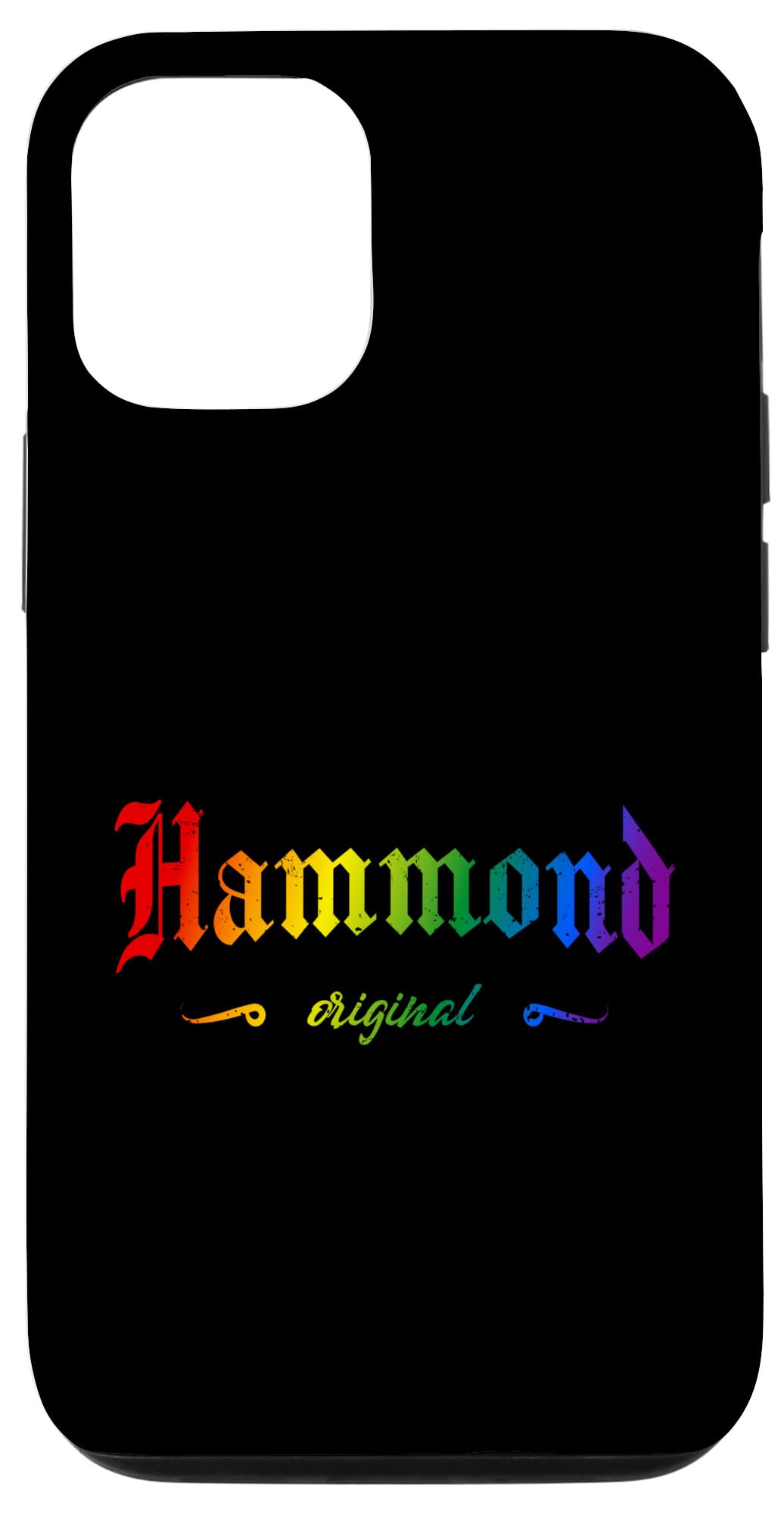 iPhone 13 Pro ハモンド ゴシック インディアナ LGBTQAI+ お土産 宇佐 スマホケース