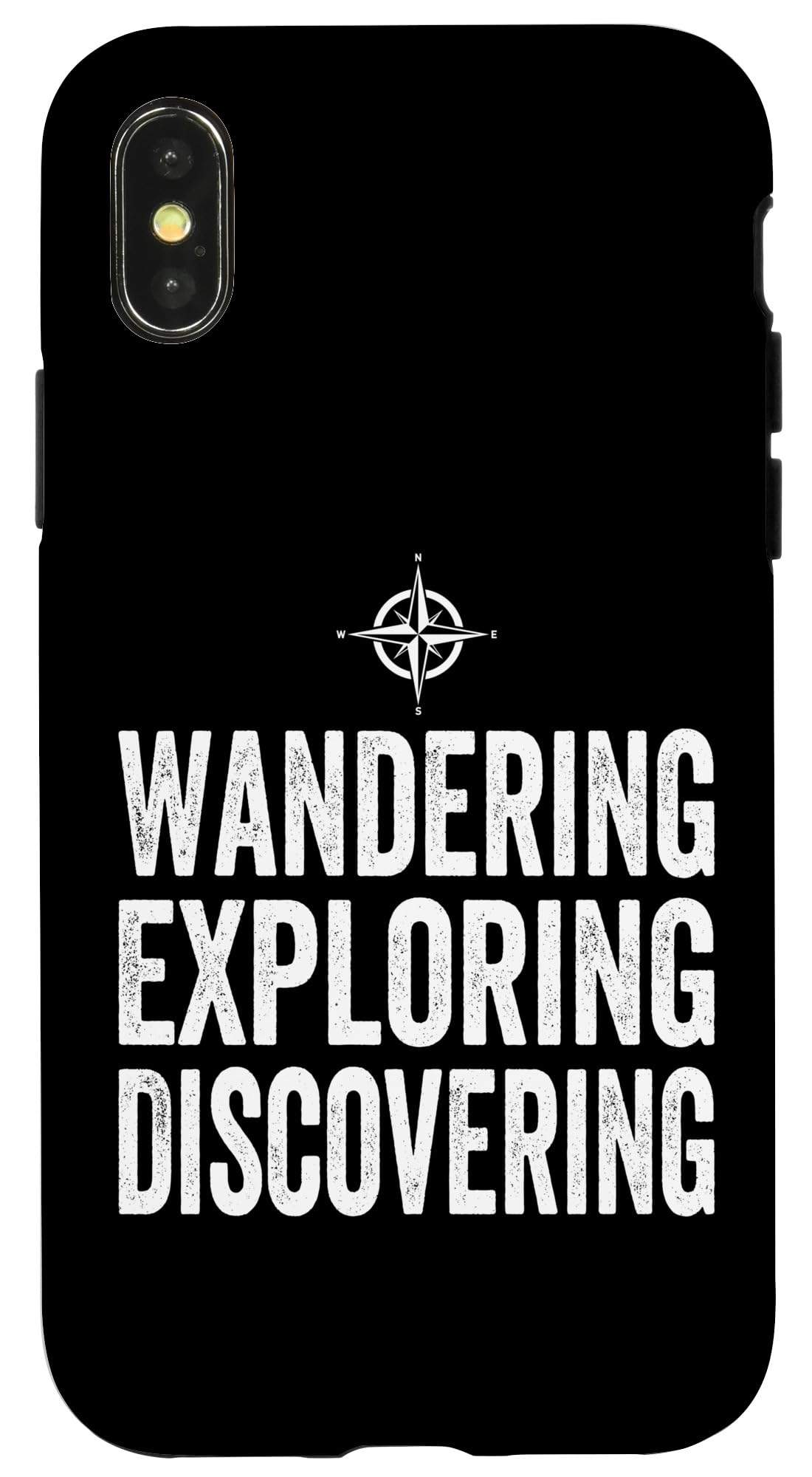 iPhone X/XS Wandering, Exploring, Discovering Scouting Scoutリーダー スマホケース