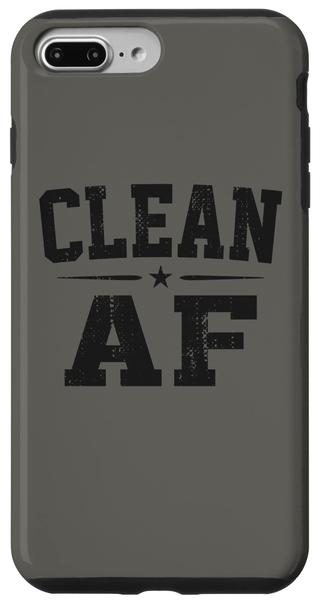 iPhone 7 Plus/8 Plus Clean AF Narcotics Anonymous Sobriety Recovery Matters Sober スマホケース