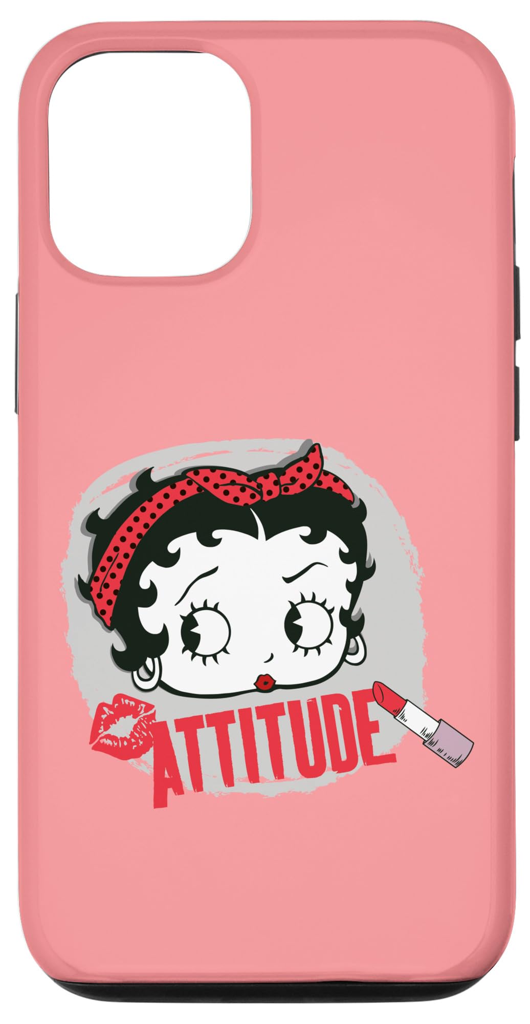 iPhone 13 Betty Boop リップスティック アティチュード スマホケース｜WES STORE