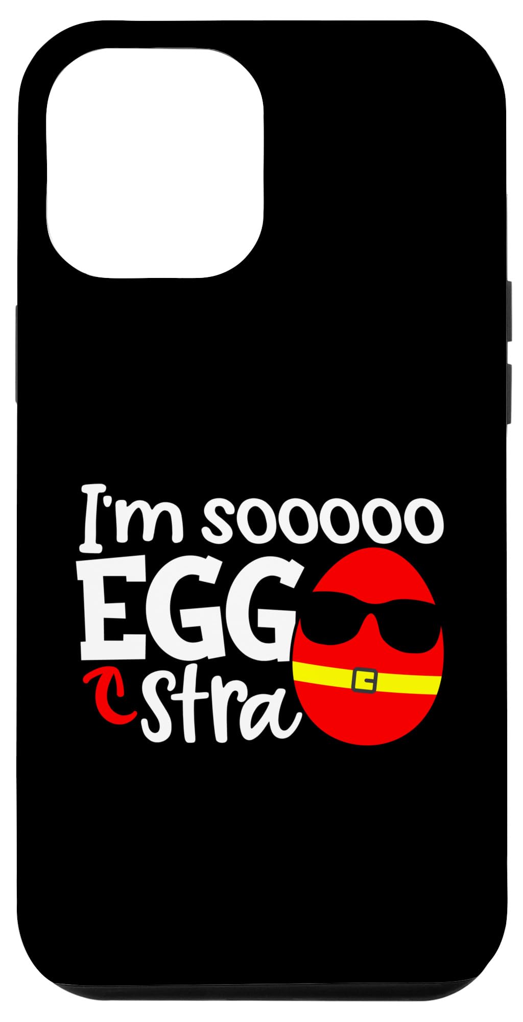 iPhone 14 Plus Im Soooo Eggstra 面白いイースターエッグハント 引用句 スローガン スマホケース
