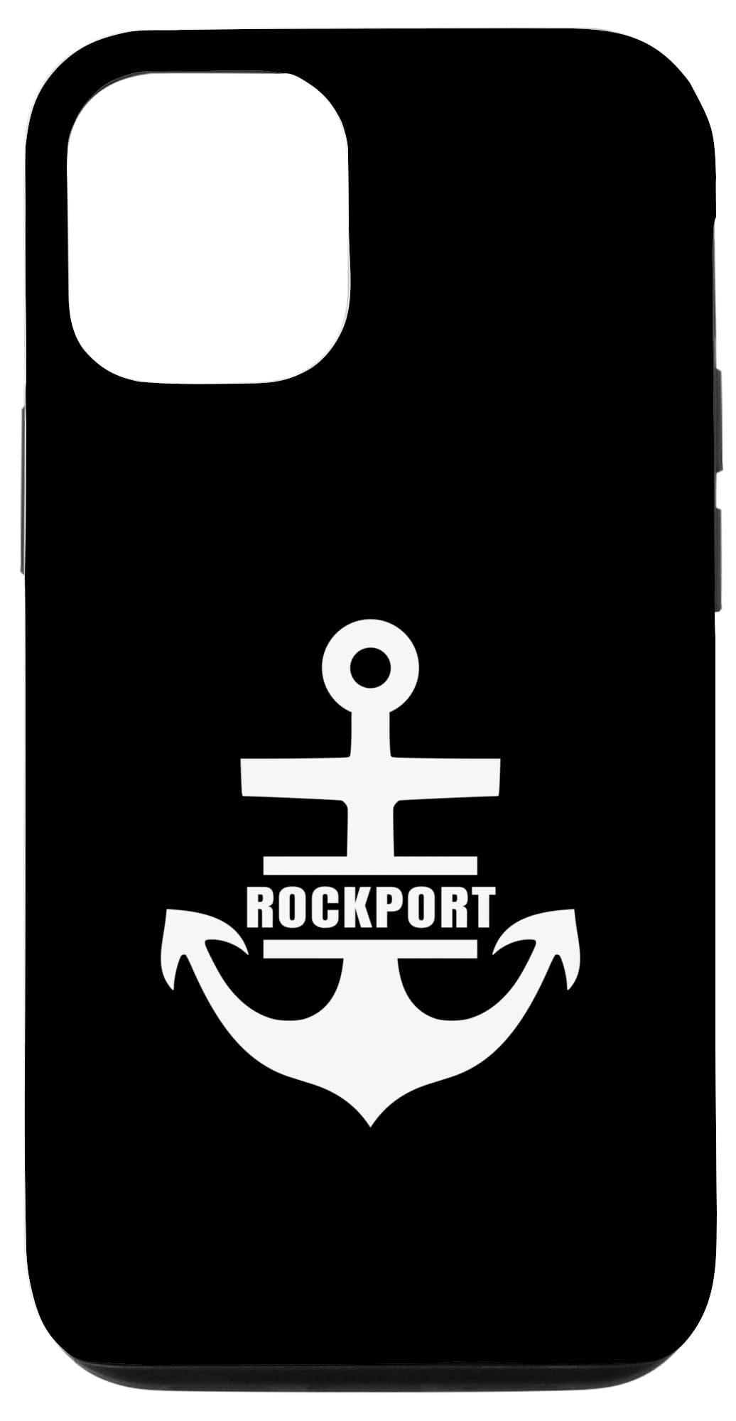 iPhone 12/12 Pro ロックポート マサチューセッツ州 航海錨 お土産 記念品 スマホケース