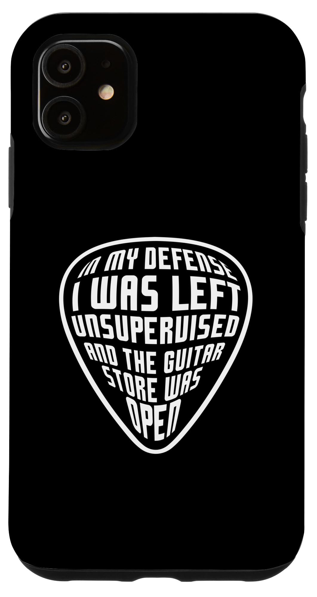 iPhone 11 The guitar store was open - ギタリスト・ギター スマホケース