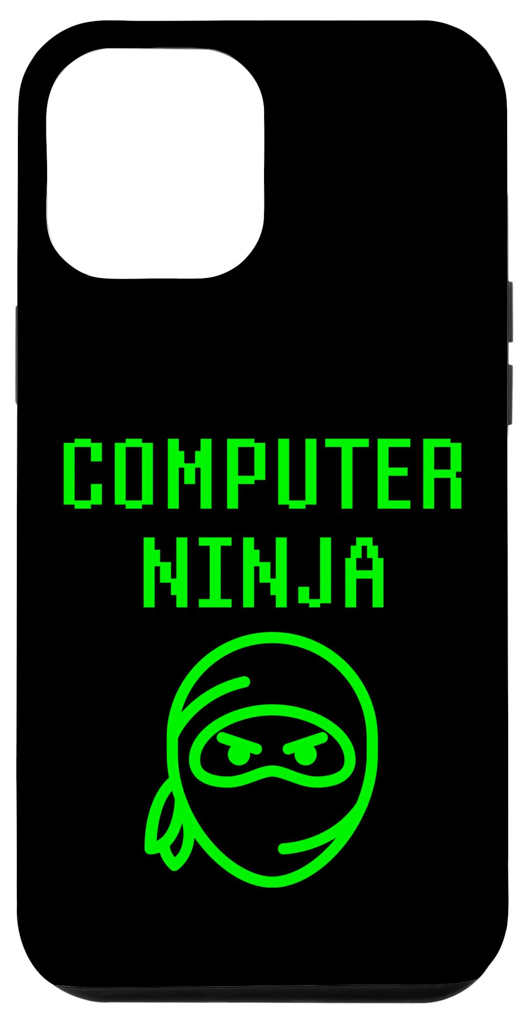 iPhone 13 Pro Max パソコン ニンジャフェイス PC修理技術者 テクニシャン テクニシャン サポート オタク スマホケース
