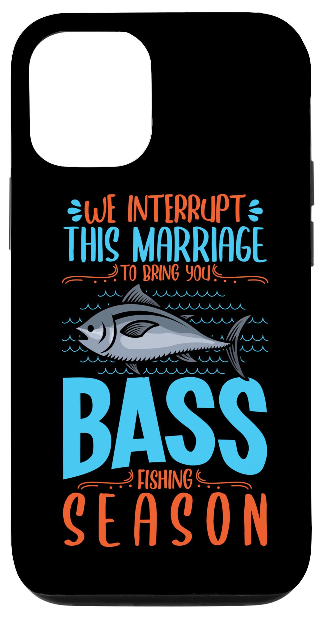 iPhone 12/12 Pro Bring You Bass Fishing Season - フィッシングアングラー スマホケース