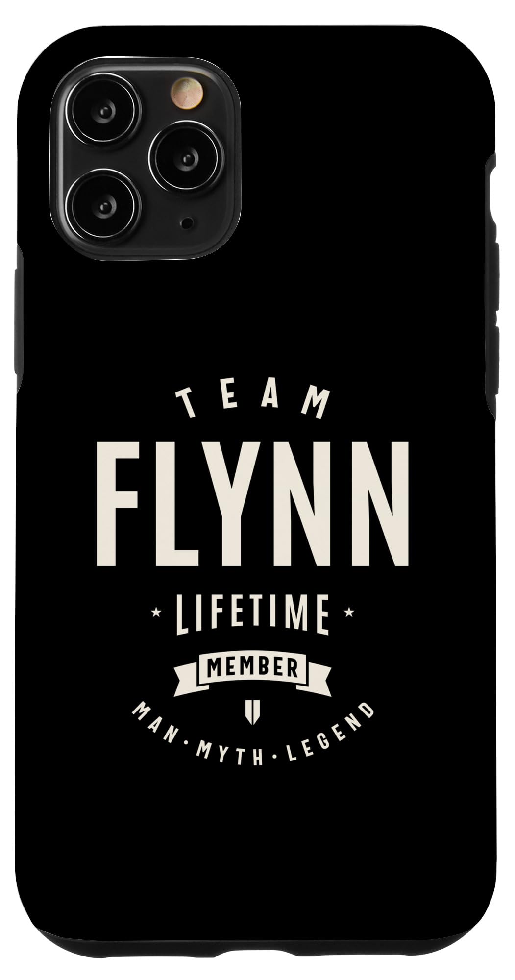 iPhone 11 Pro Team Flynn Lifetime Member 面白可笑しい名まえ Flynn スマホケース
