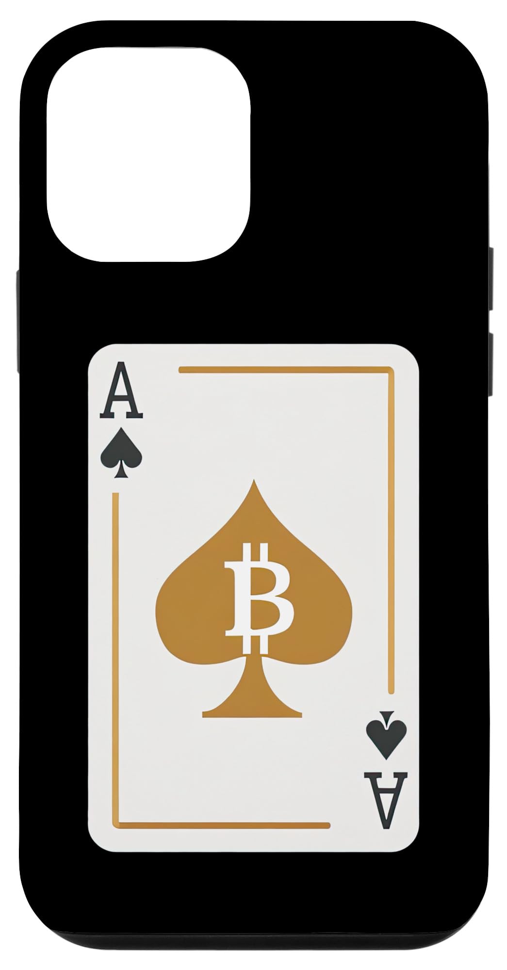 iPhone 12 mini Crypto Trader スペードのエース スマホケース