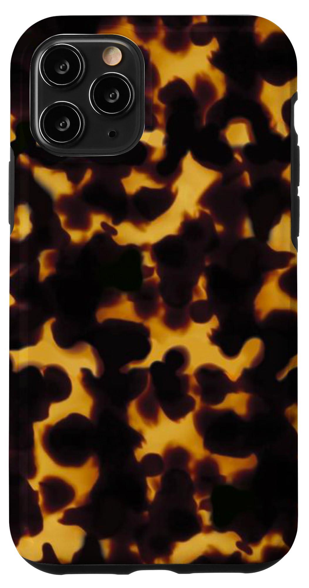 iPhone 11 Pro シックなべっ甲プリント べっ甲プリント スマホケース
