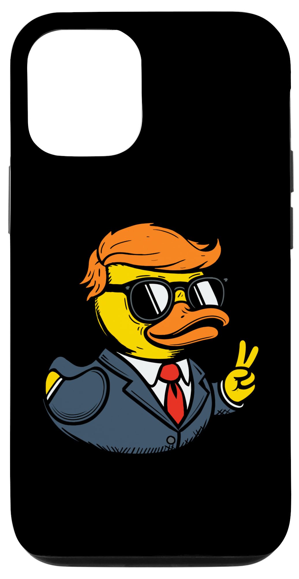 iPhone 12/12 Pro トランプ・ラバー・ダック スマホケース