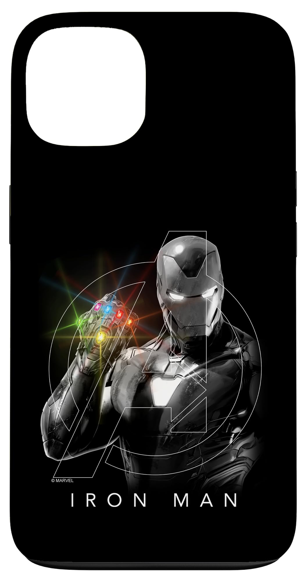 iPhone 13 マーベル アベンジャーズ アイアンマン インフィニティ ガントレット スマホケース スマートフォン・携帯電話アクセサリー-スマートフォン・タブレット-ケース・カバー