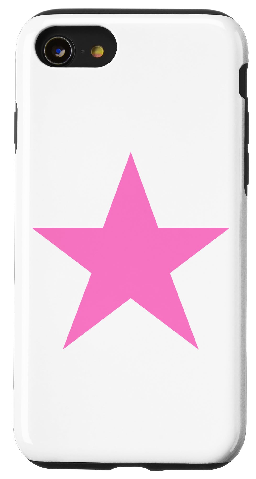 iPhone SE (2020) / 7 / 8 Y2K 向こう正面に星 黒いこととさくら色 マブリングエステティック 2000日にち 90日にち スマホケース スマートフォン・タブレット-ケース・カバー