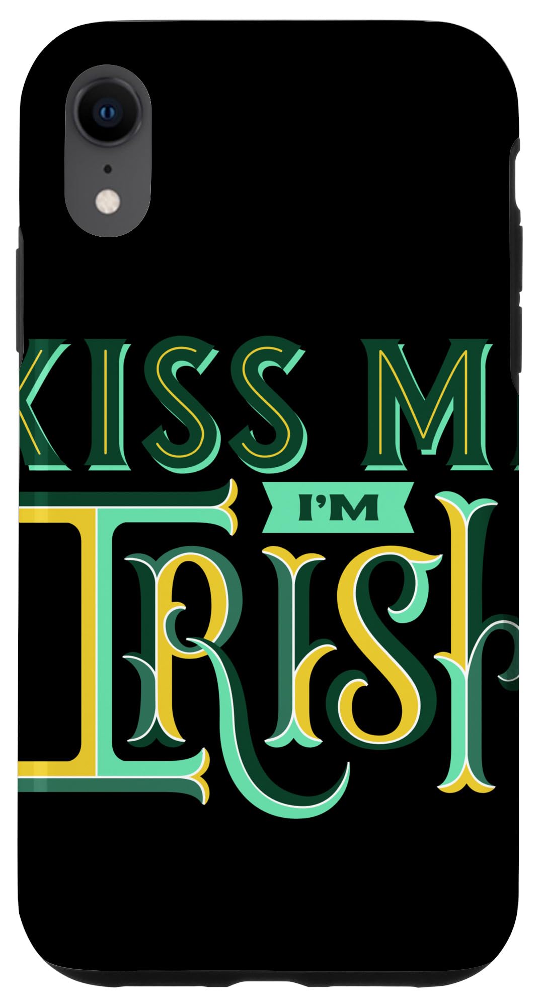 iPhone XR グリーンとゴールド 豊富 男女兼用 スマホケース｜WES STORE