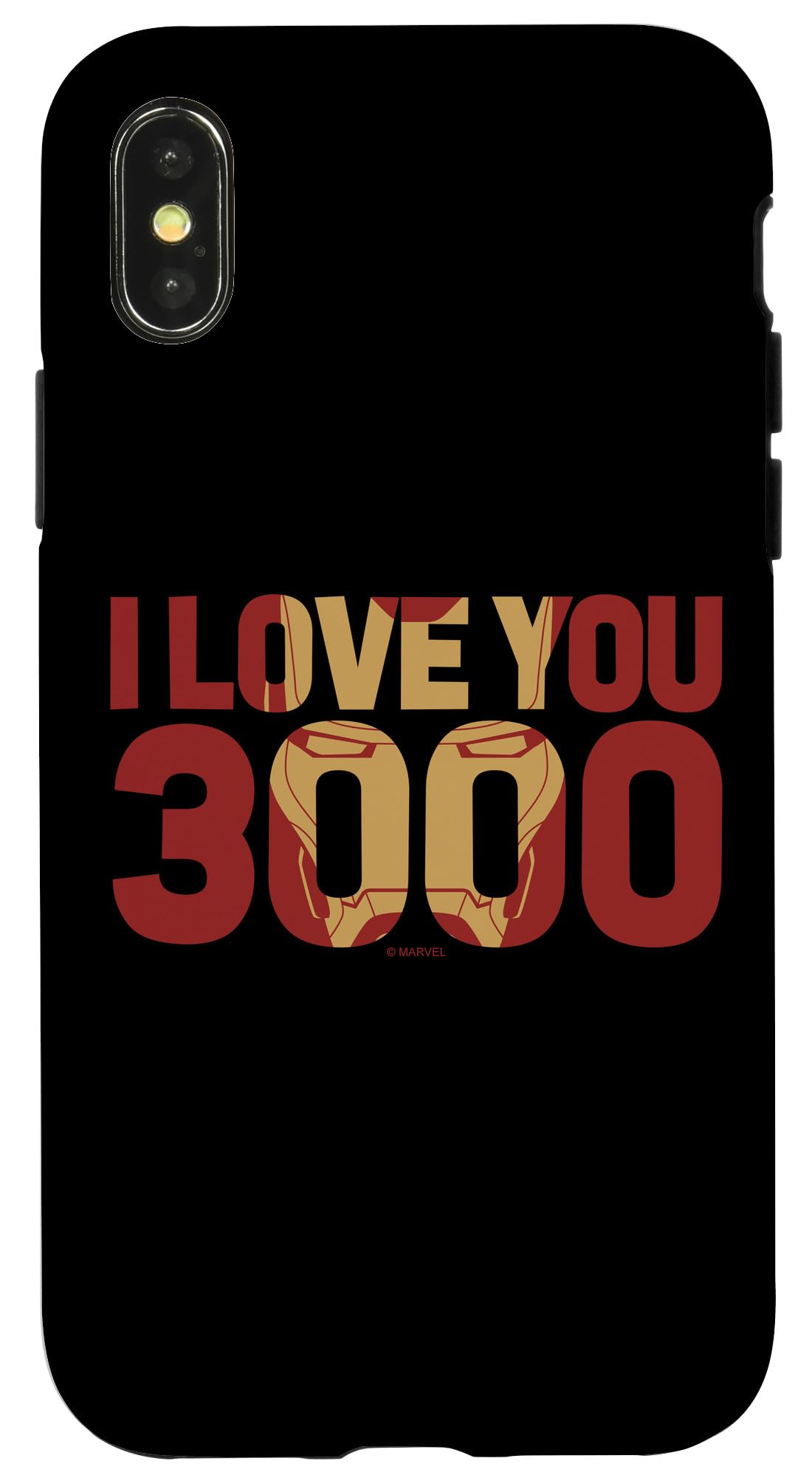 iPhone X/XS マーベル アベンジャーズ アイアンマン I Love You 3000 フィル スマホケース ケース・カバー-スマートフォン・タブレット-スマートフォン・携帯電話アクセサリー