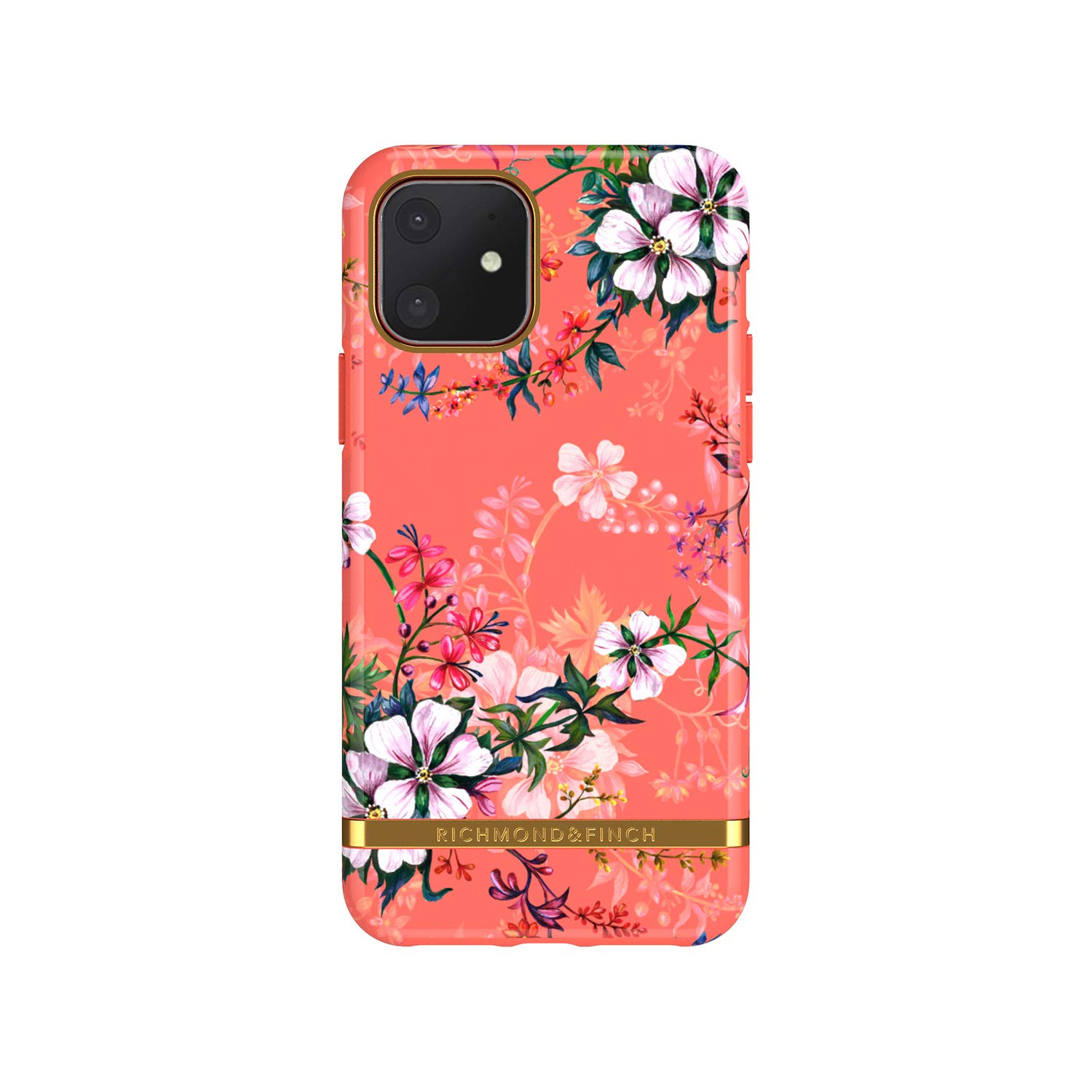 Richimond\u0026Finch iPhone 11 入れもの うしろ側押しかぶせる FREEDOM CASE フローラル Coral Dreams(リッチモンドアンドフィンチ フリーダムケース コーラルドリームス)花柄 6.1in アイフォン【日本置き目代わりになる店品】 RF