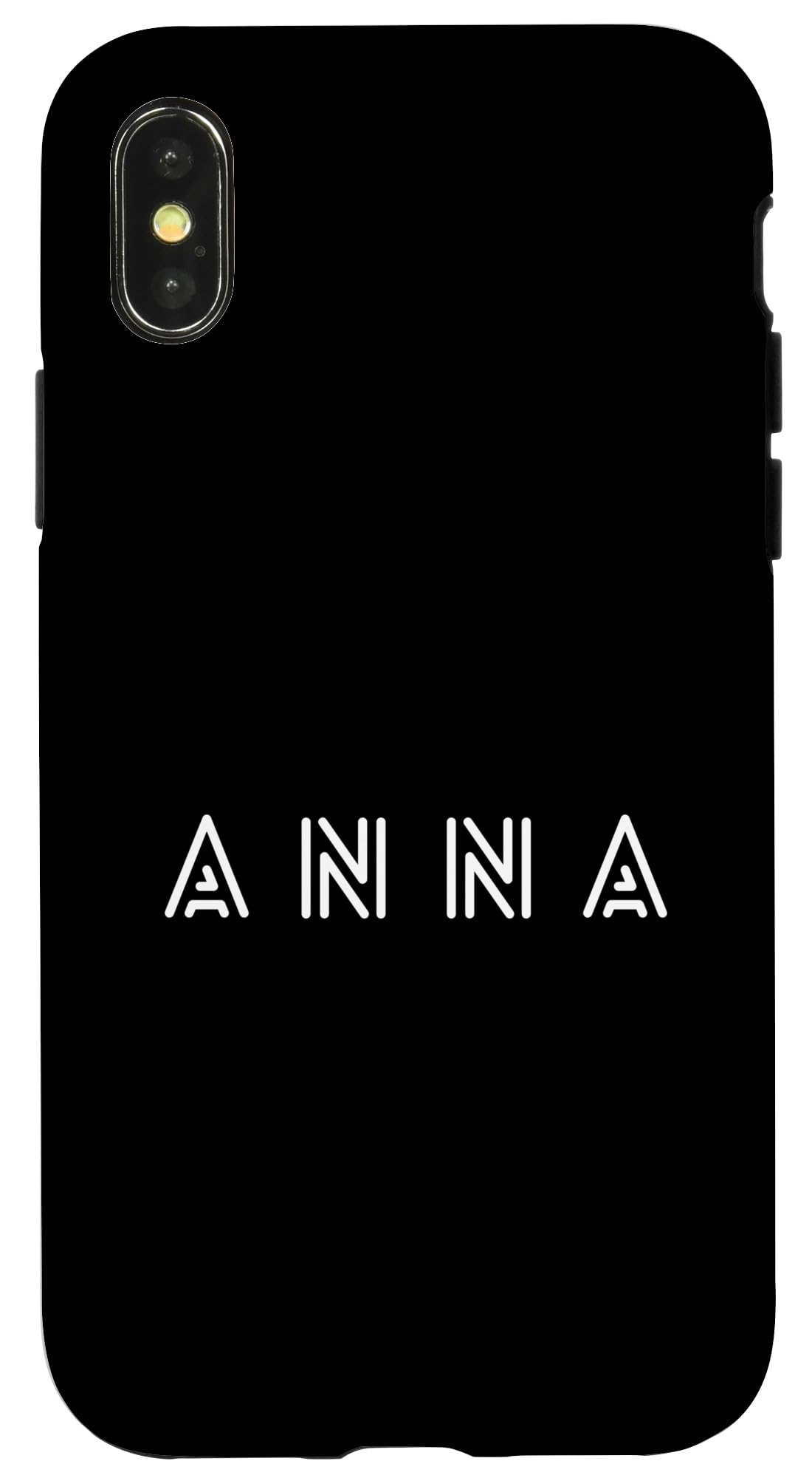 iPhone X/XS Anna Shoert:特殊で入伸を与える スマホケース