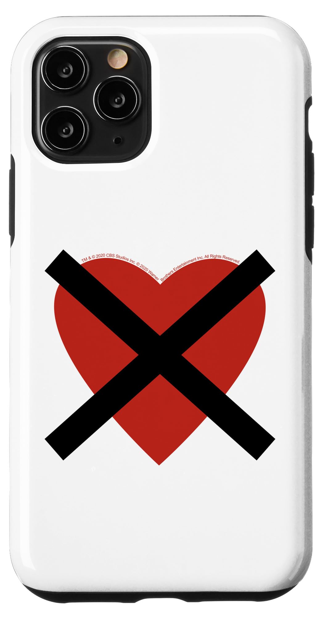 iPhone 11 Pro Crazy Ex-Girlfriend X ハート形紋章 スマホケース ケース・カバー-スマートフォン・携帯電話アクセサリー
