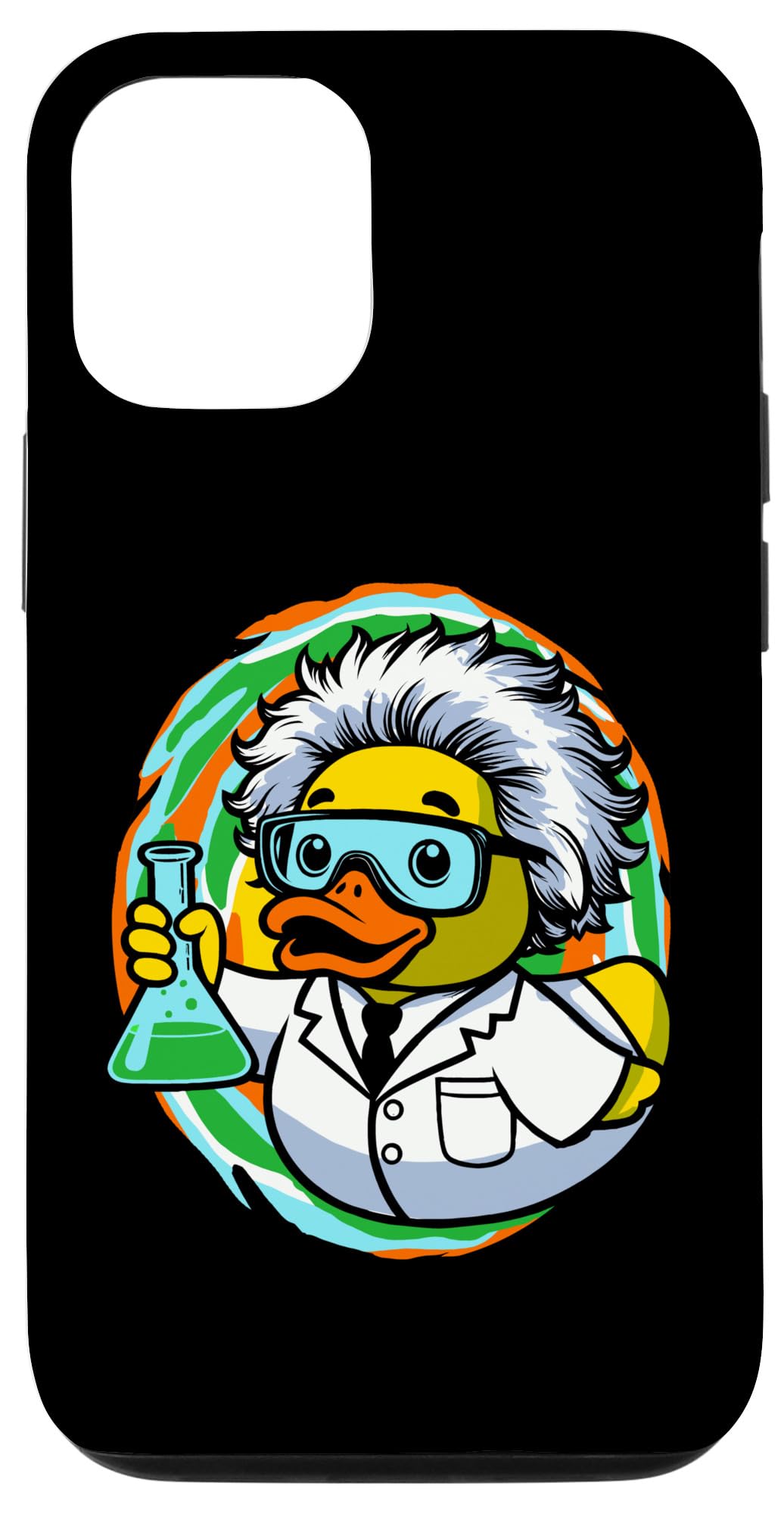 iPhone 13 Chemistry Rubber Duck Chemist 家鴨 スマホケース
