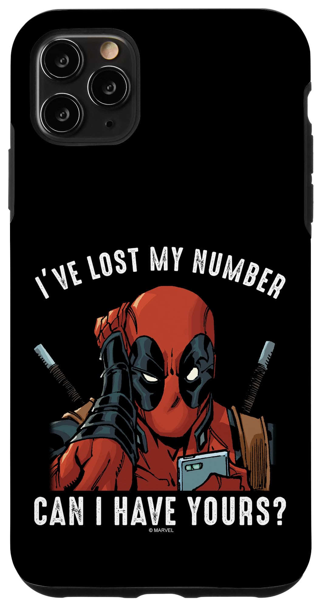 iPhone 11 Pro Max マーベル デッドスウィミングプール I\u0027ve Lost My Number Can I Have Yours スマホケース ケース・カバー-スマートフォン・タブレット