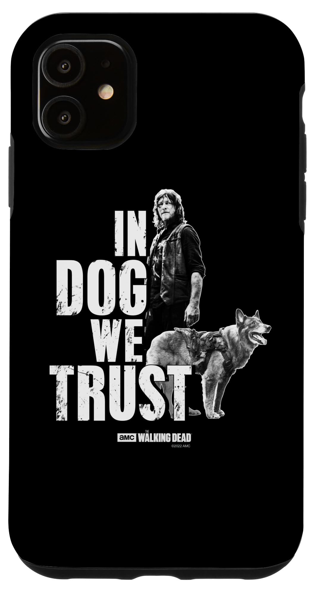 iPhone 11 ダリル・ディクソンイン・ドッグ・ウィ・トラスト スマホケース