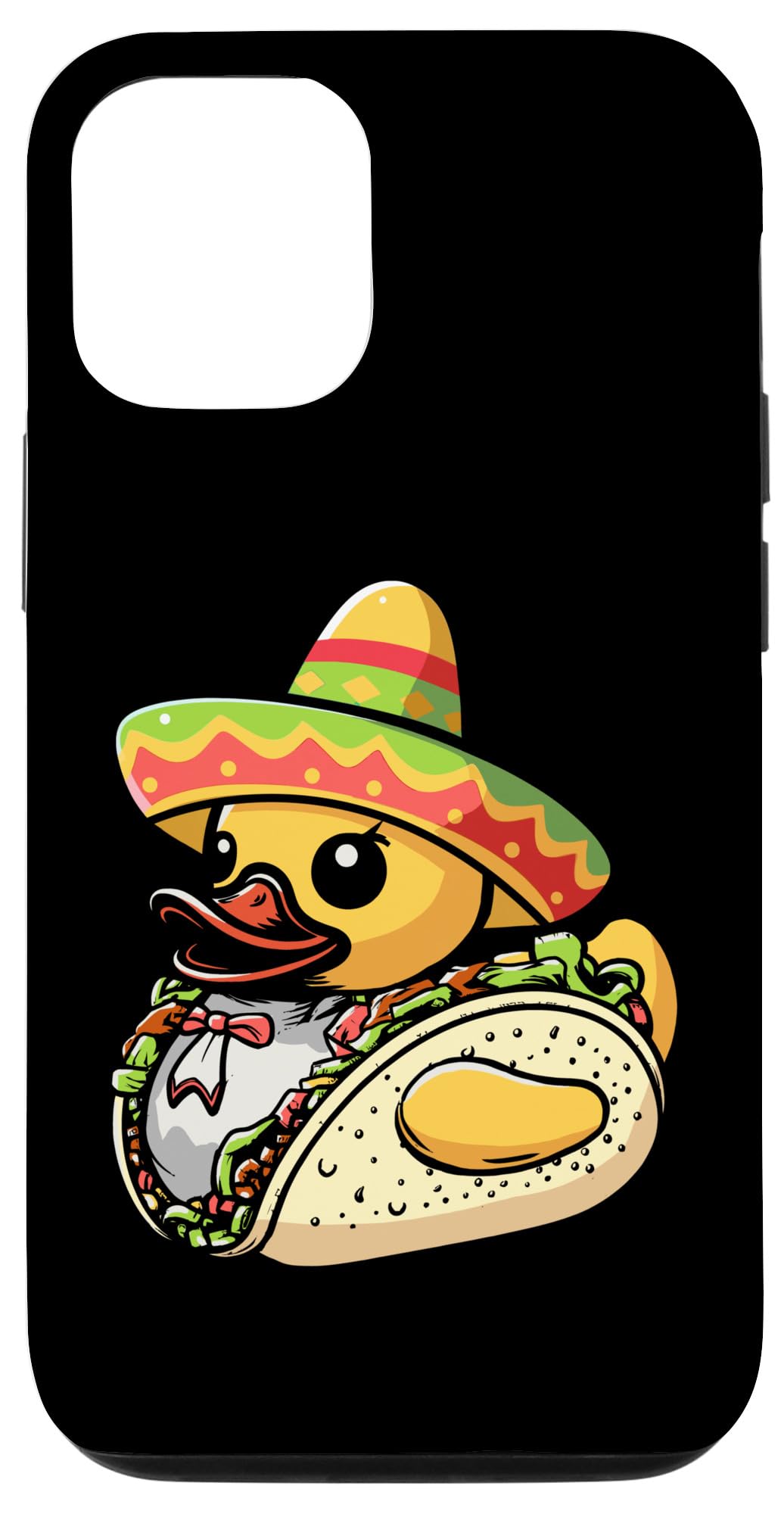 iPhone 14 タコラバーダック メキシカンアヒル スマホケース
