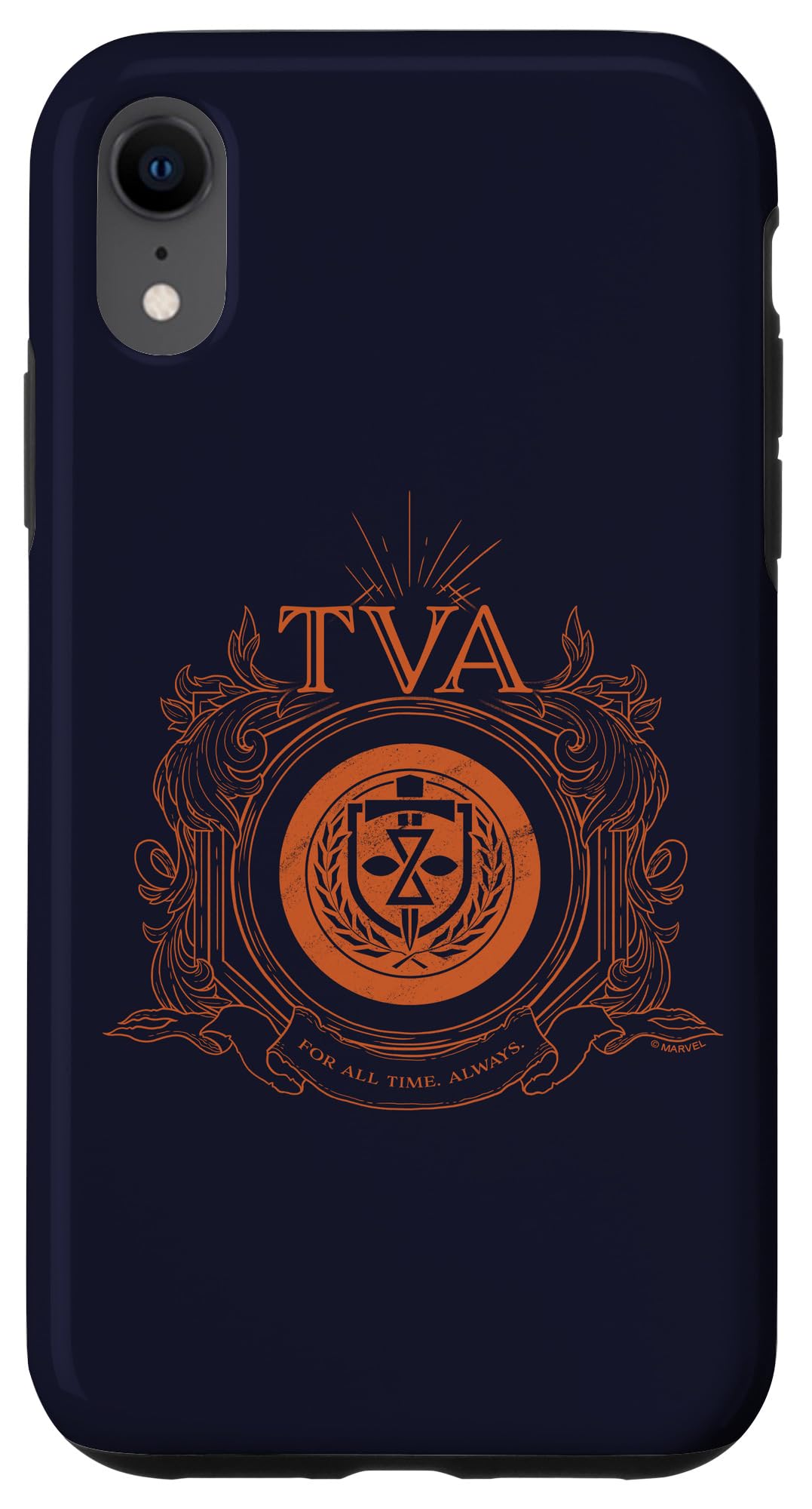 iPhone XR Marvel Loki TVA 徽章 スマホケース