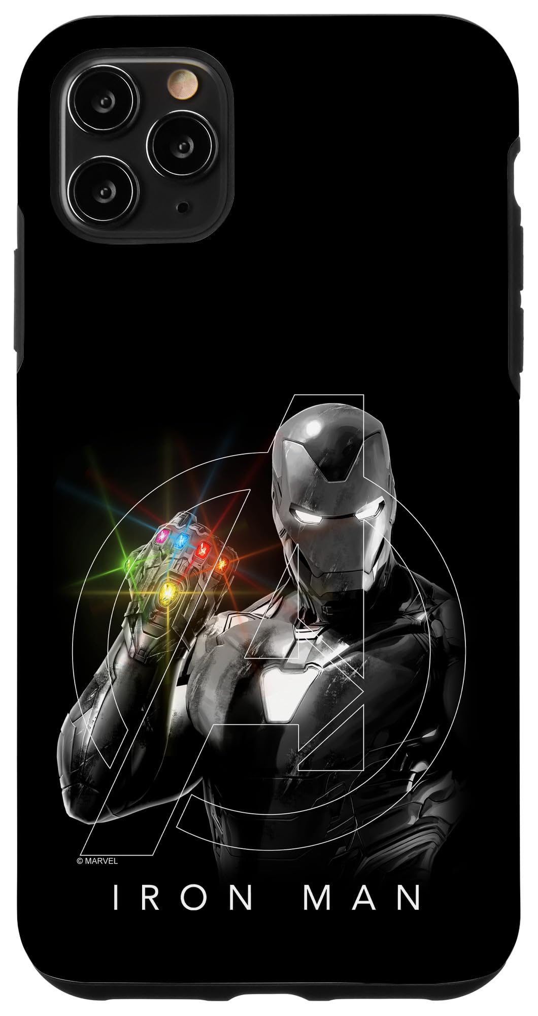 iPhone 11 Pro Max マーベル アベンジャーズ アイアンマン インフィニティ ガントレット スマホケース