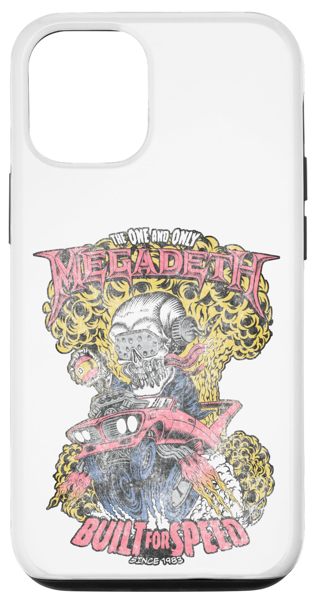 iPhone 15 Megadeth - す早さの利得に作られた スマホケース