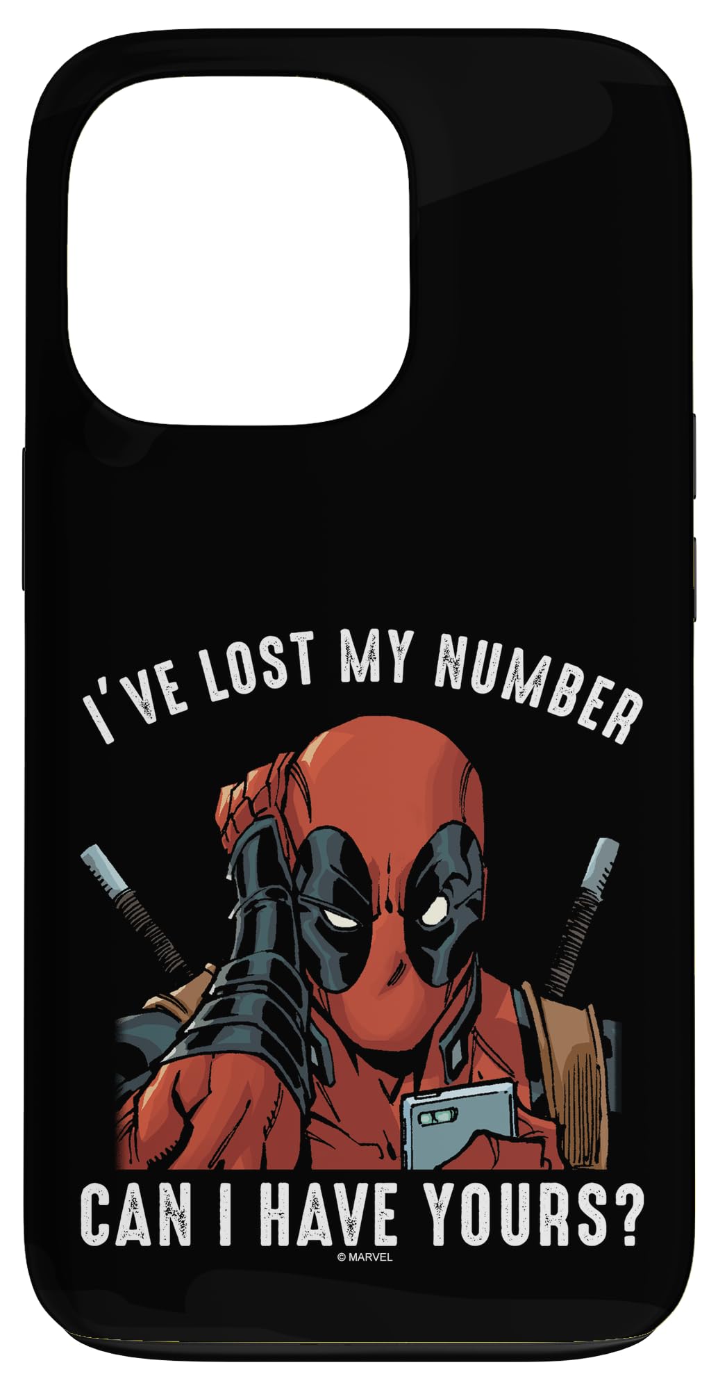 iPhone 13 Pro マーベル デッドスウィミングプール I\u0027ve Lost My Number Can I Have Yours スマホケース