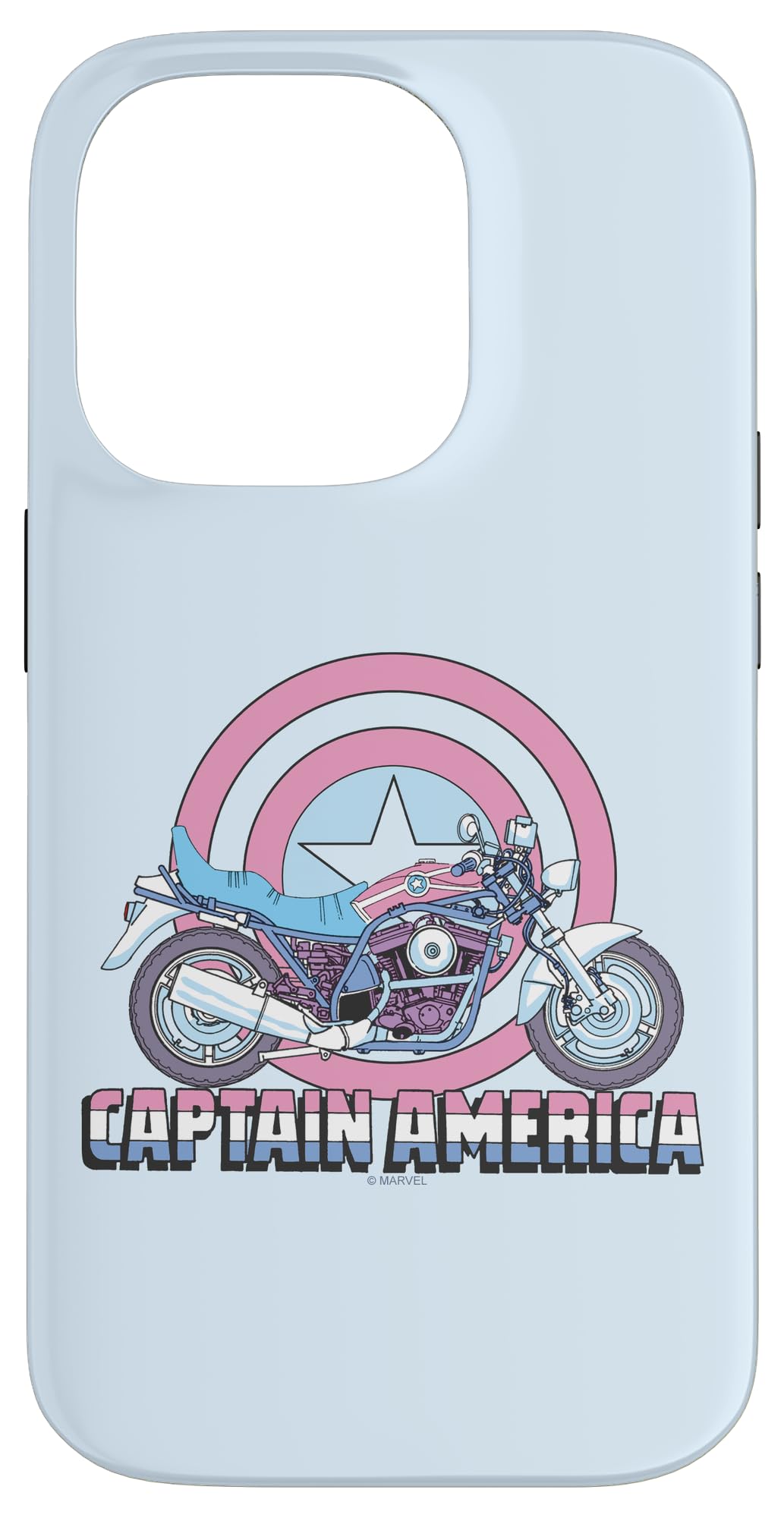 iPhone 14 Pro Marvel 旗がしら亜米利加 自動自転車 スマホケース