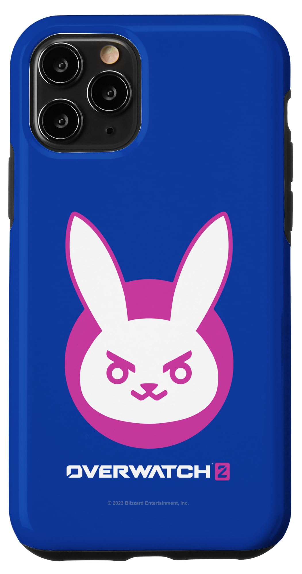 iPhone 11 Pro Overwatch 2 D.Va Tank Hero White \u0026 Pink Rabbit Icon スマホケース