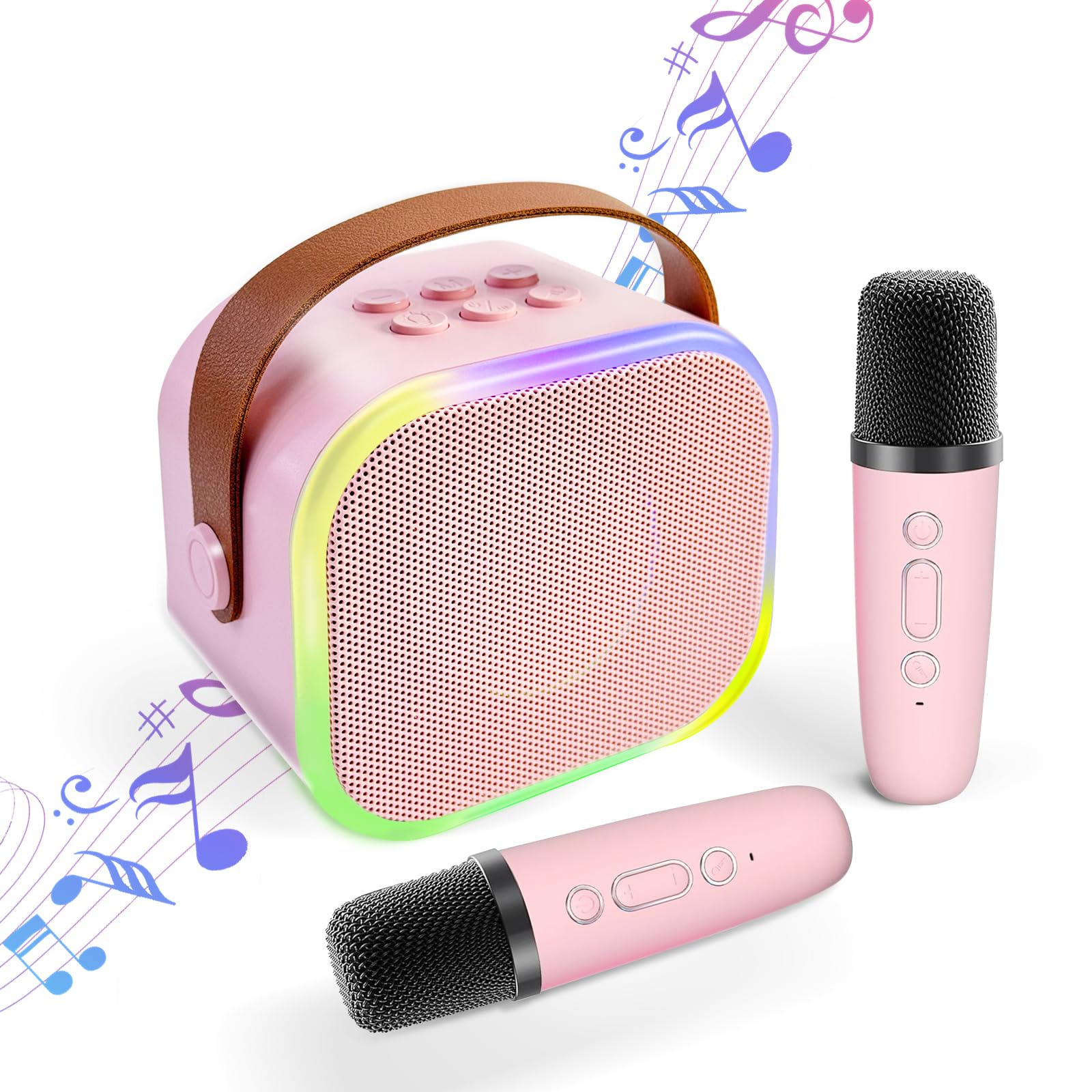 楽天市場】HolyCrab カラオケセット Bluetoothマイク 2本 Mini