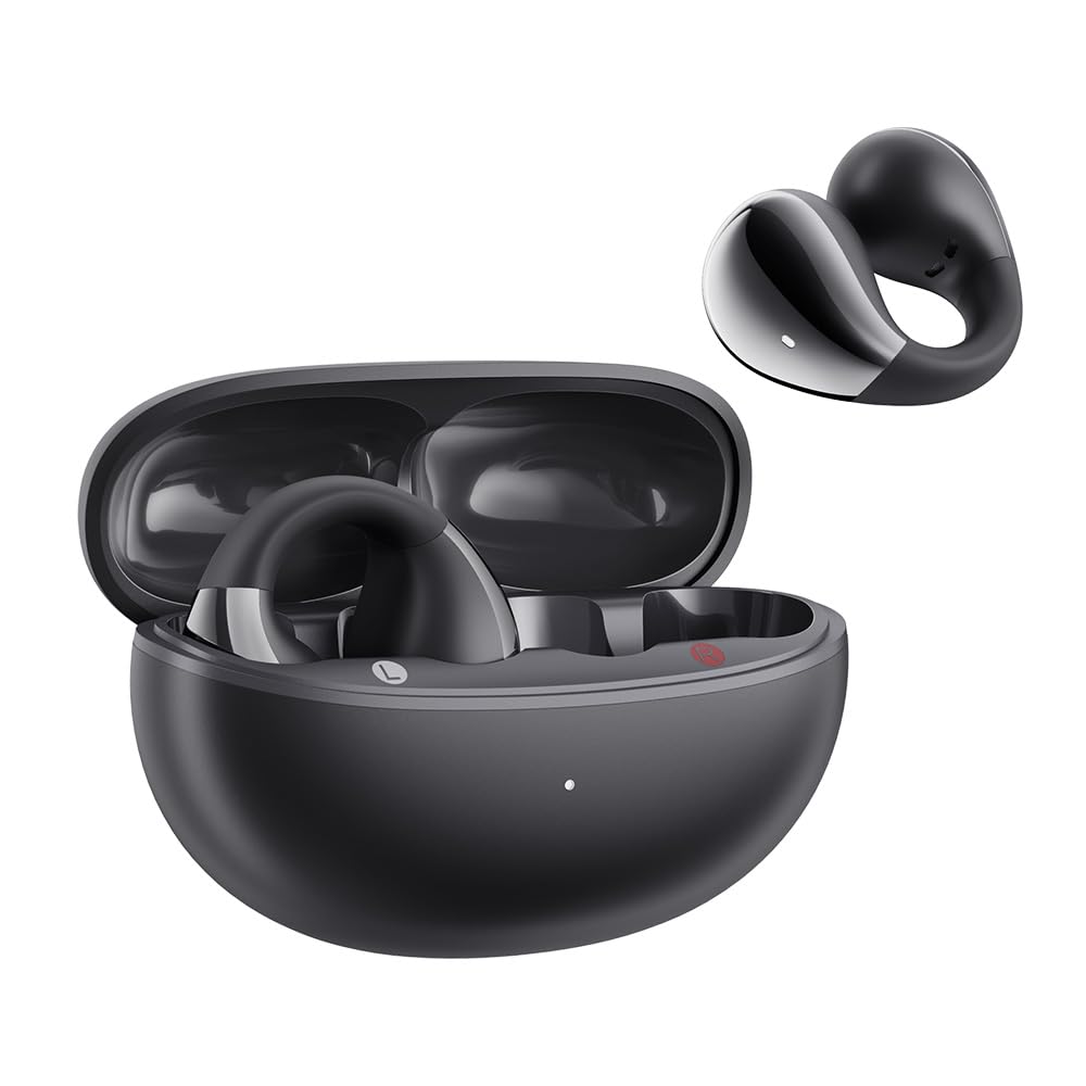 QCY Crossky C30 イヤーカフ イヤホン オープンイヤー イヤホン ワイヤレスイヤホン Bluetooth5.4 空間オーディオ 耳を塞がないイヤホン 音漏れ防止 マイク付き マルチポイント接続 急速充電対応 ｜WES STORE