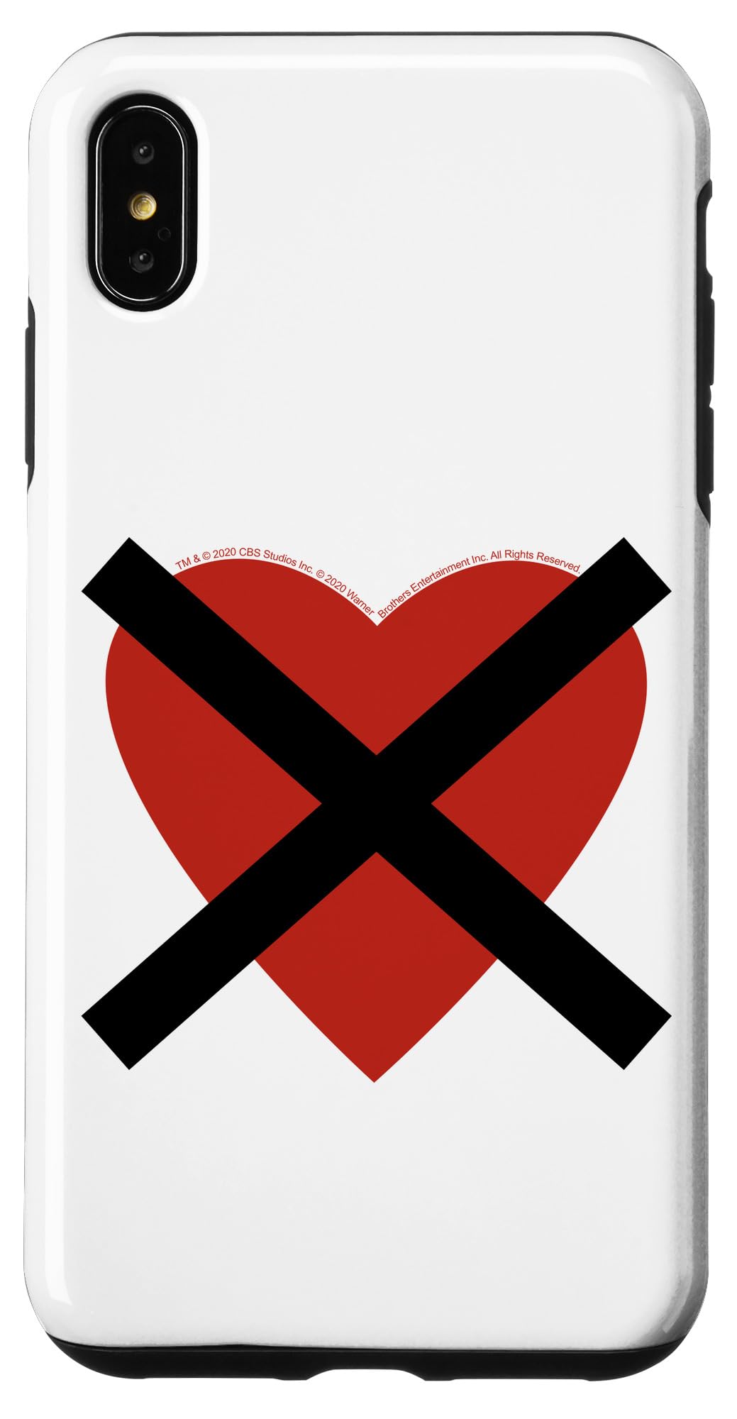 iPhone XS Max Crazy Ex-Girlfriend X ハート形符牒 スマホケース