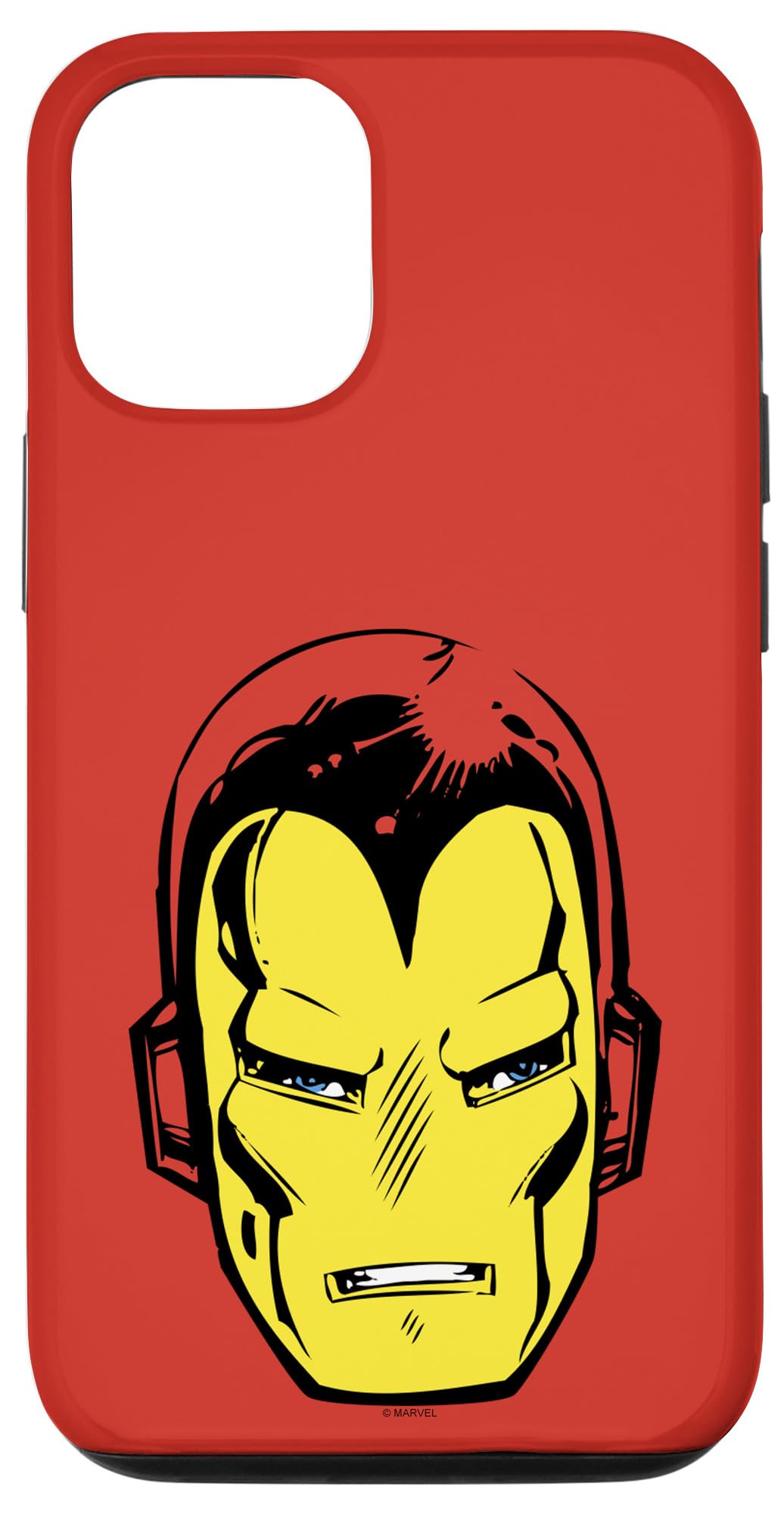 iPhone 14 Pro マーベル アベンジャーズ アイアンマン 古典派音楽 ビッグ人間の顔 スマホケース