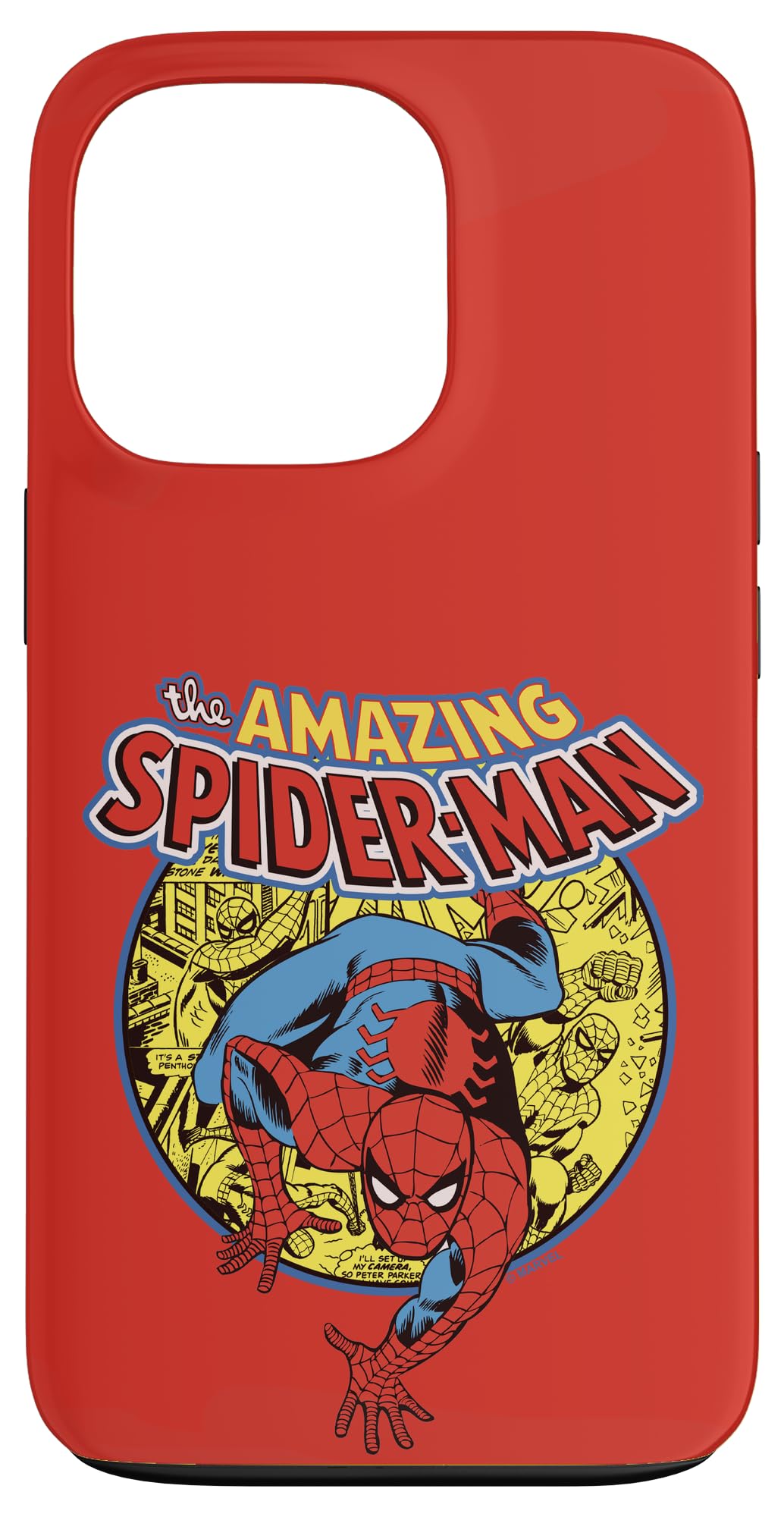 iPhone 13 Pro マーベル アメイジング・スパイダーマン ロゴタイプ すがた絵 スマホケース